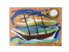 Untitled (Sailing Away) By Billy Childish