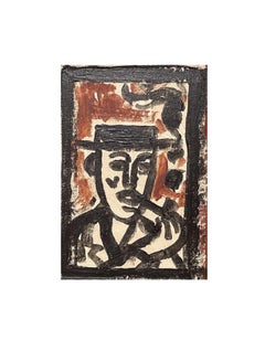Untitled (self portrait) by Billy Childish