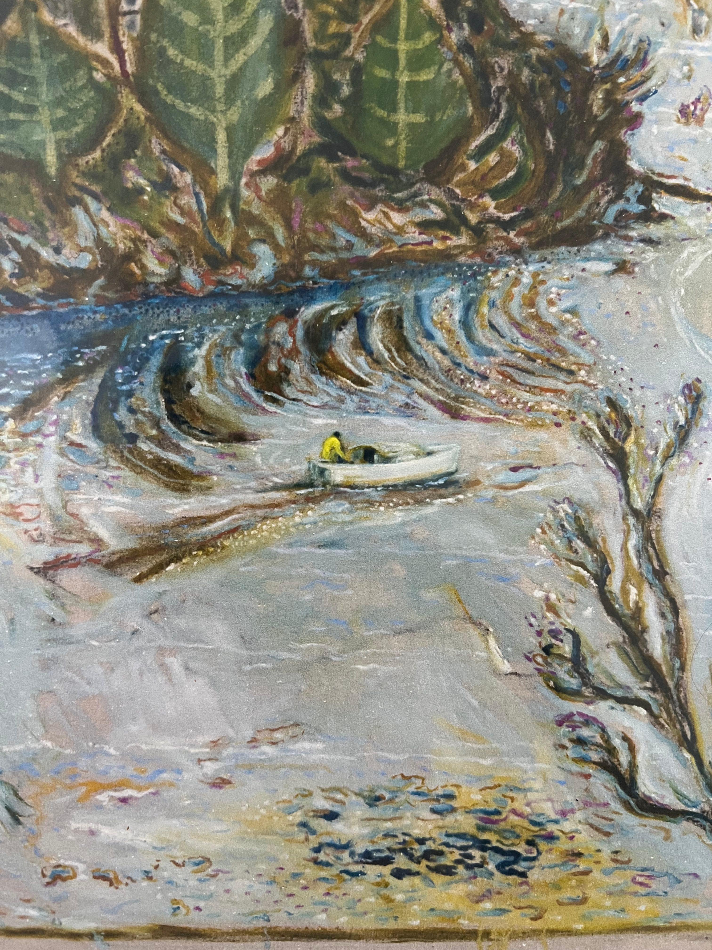 Billy Childish - Hombre en un Barco Pequeño en venta 2