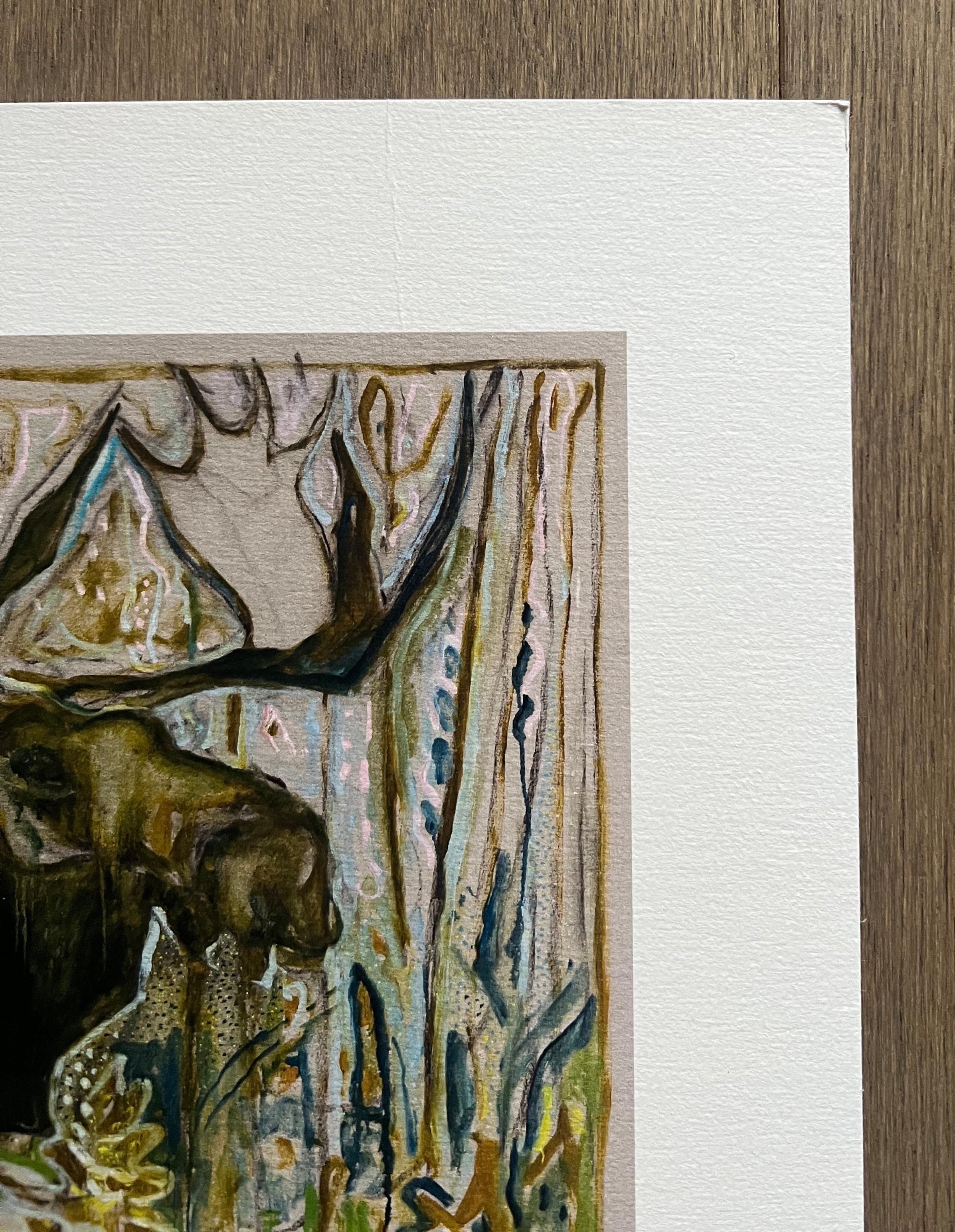 Billy Childish - Moose en vente 5