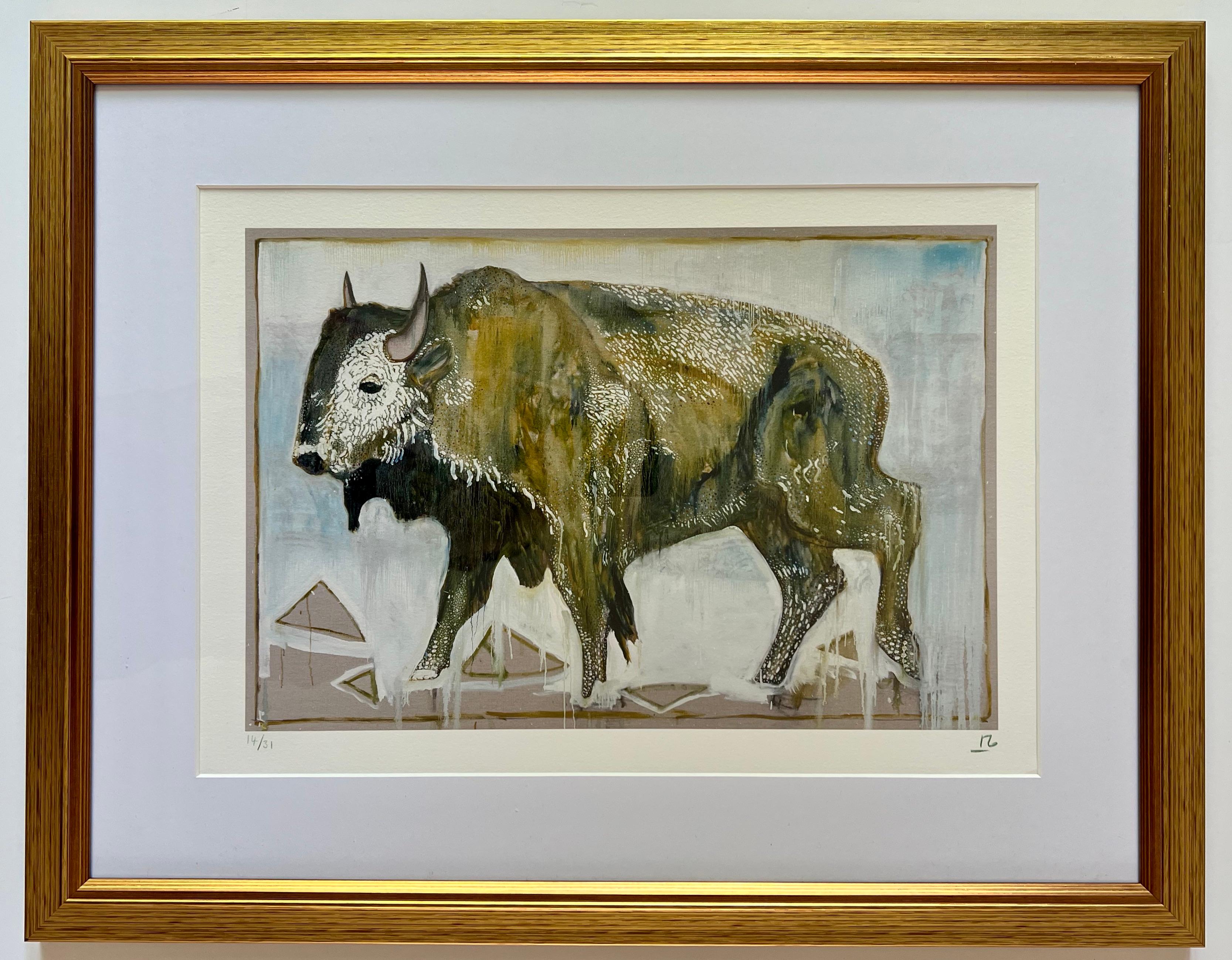 Bison - Impression d'archives, édition signée 14 sur 31, 2013