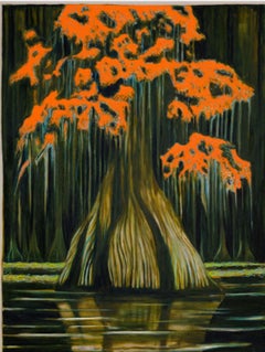 Cypress Tree By Billy Childish