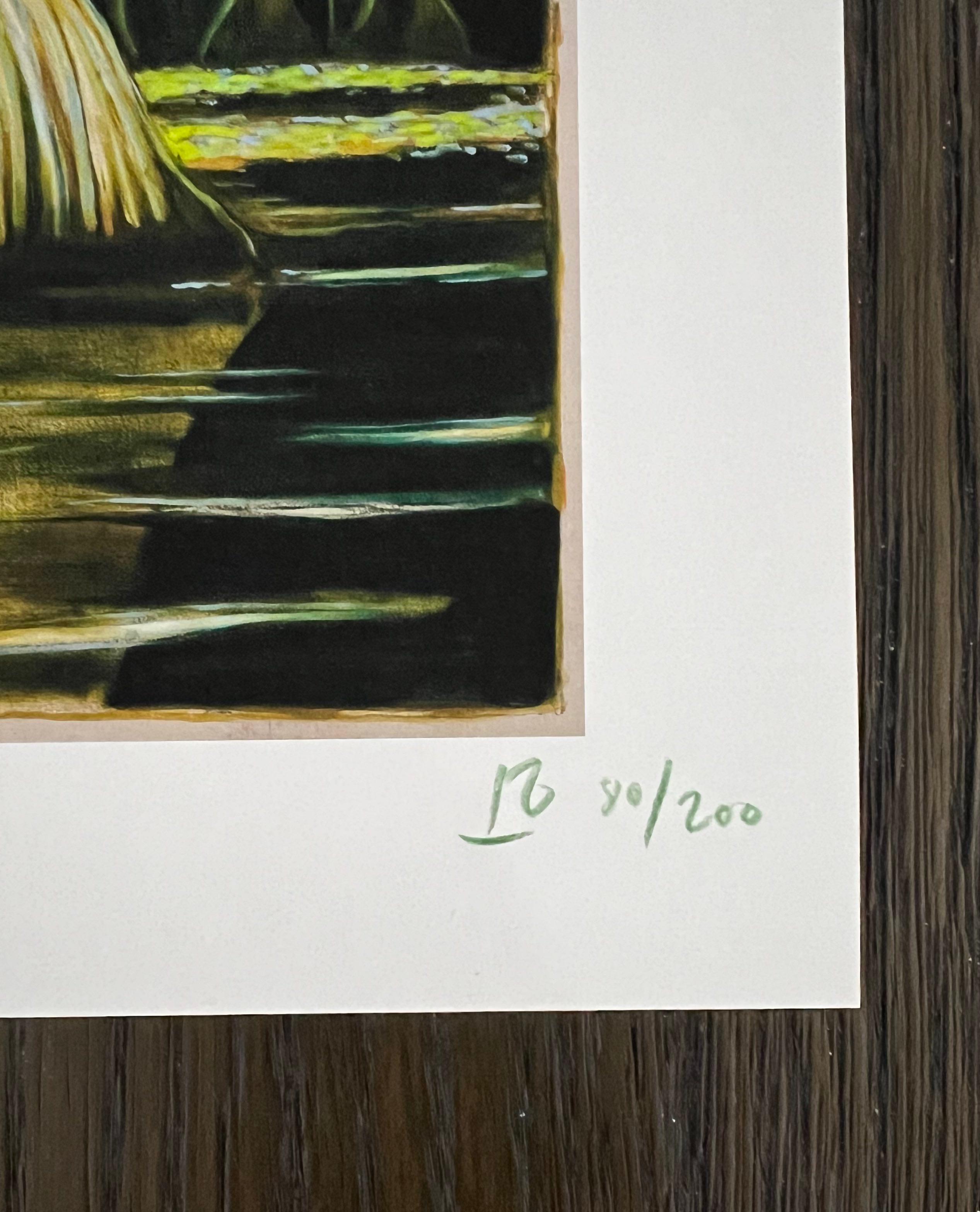 Albero di cipresso - Print Contemporaneo di Billy Childish
