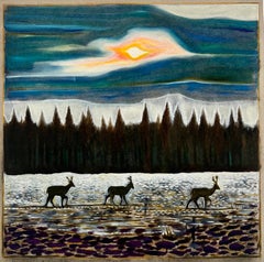 Deer, Northern Sun