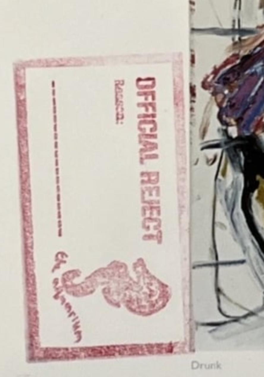 Drunk by Billy Childish For Sale 3