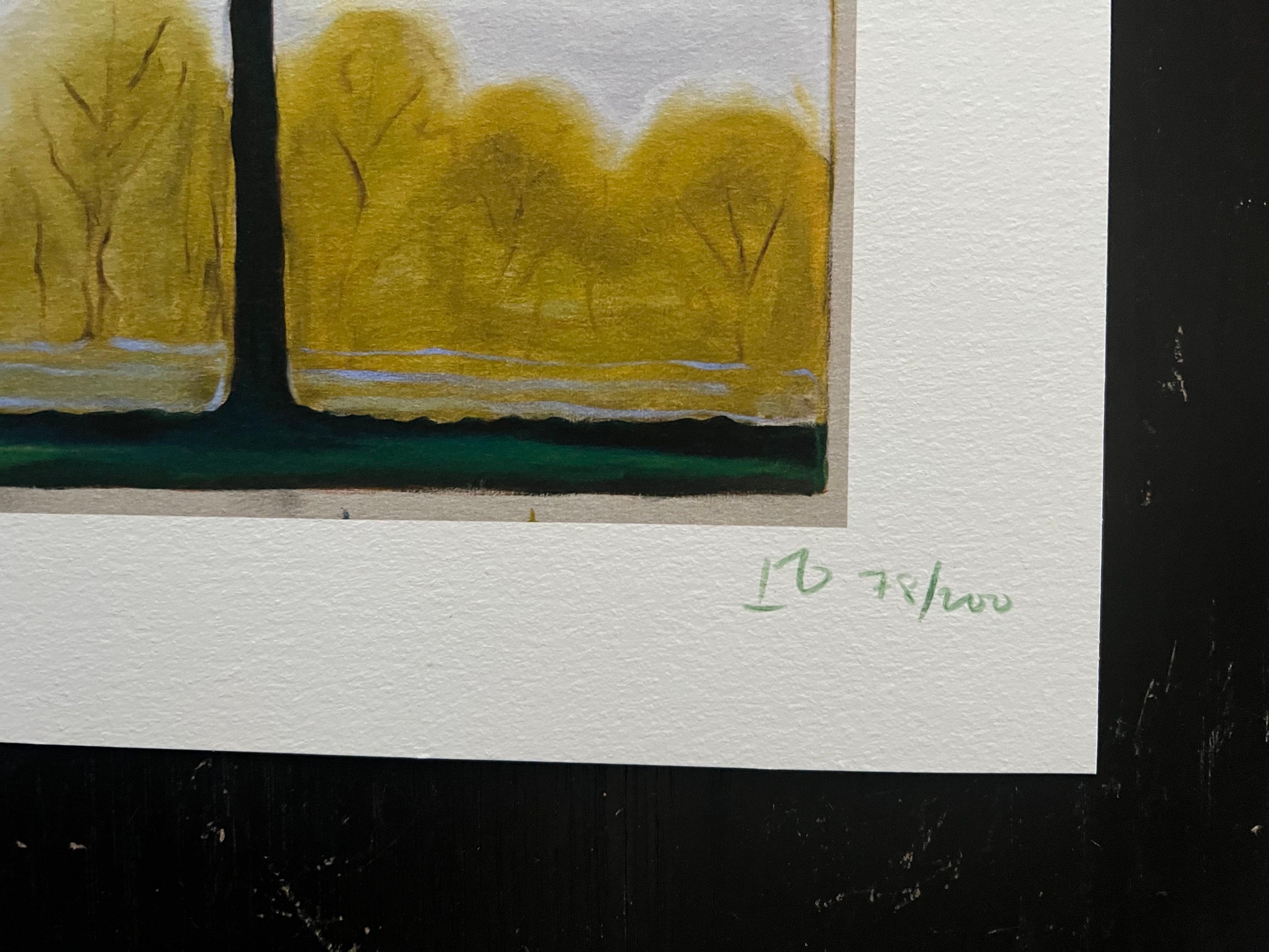 Light Through Trees - Print by Billy Childish