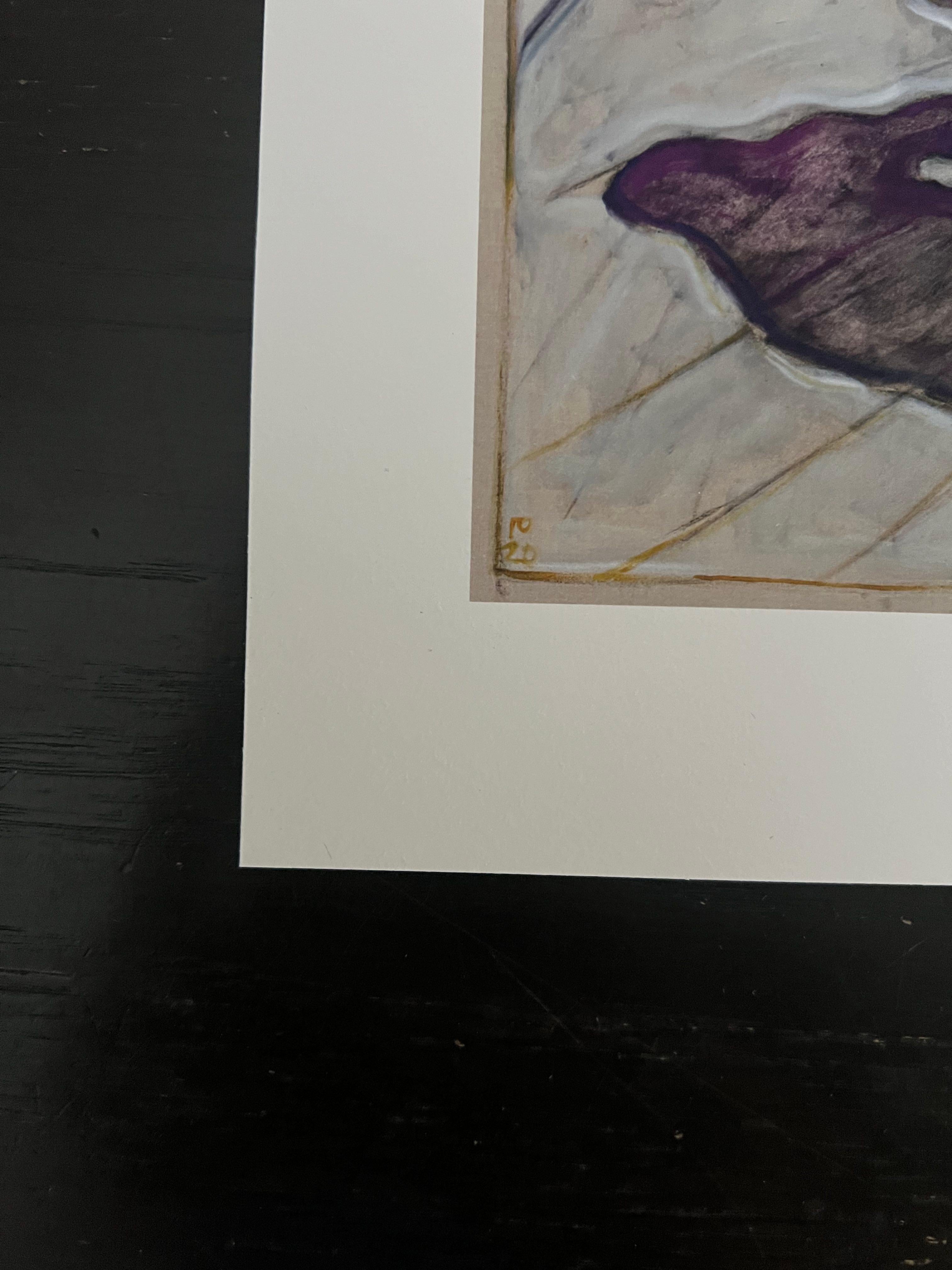 Billy Childish
Men Hoisting Sails, 2021
30.5 x 44 cm
edition of 200
hand-signed and numbered by the artist

Billy Childish is a prolific British artist, musician, and writer known for his raw, expressive style in both his visual art and music. As a
