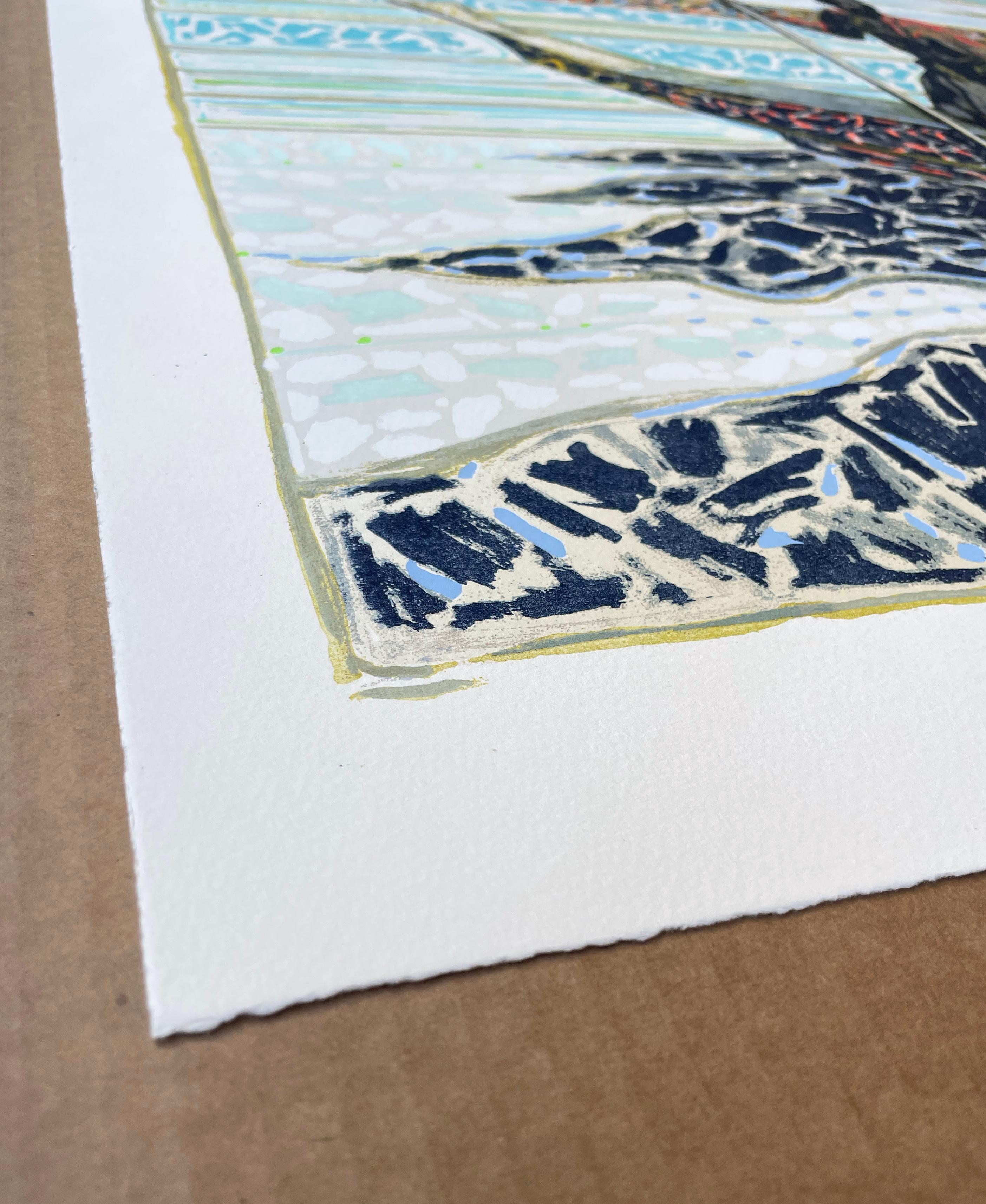 firmata e numerata a mano dall'artista.
Litografia a 5 colori tirata a mano e 11 colori stampati in serigrafia su Somerset Velvet Warm White 400 g/m².u2028
73 x 89 cm u2028
Edizione di 75

Billy Childish è una figura prolifica e influente nel mondo