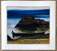 Canoa y Roca Salish