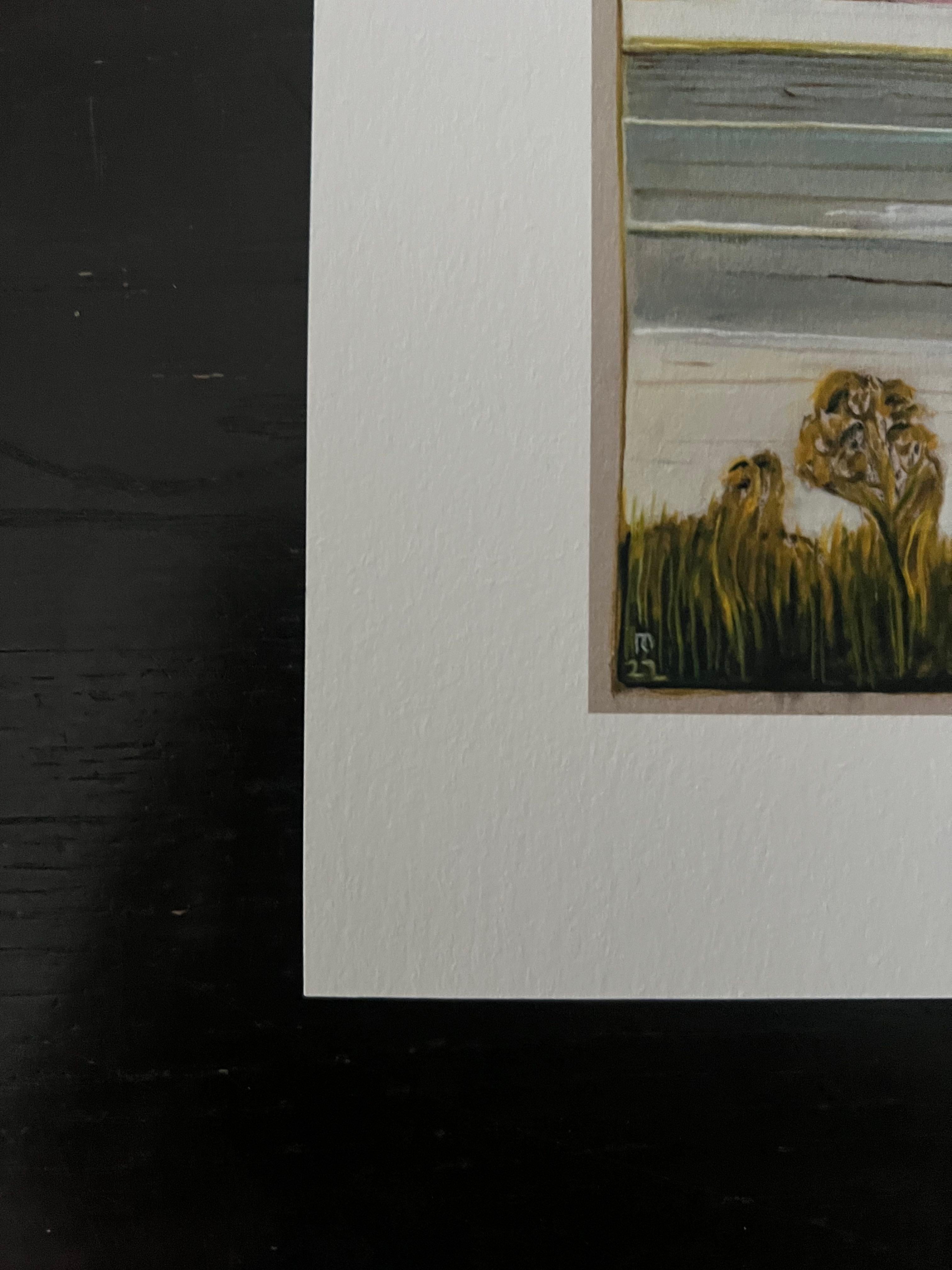 Madroño y Monte Tahoma - Print Contemporáneo de Billy Childish