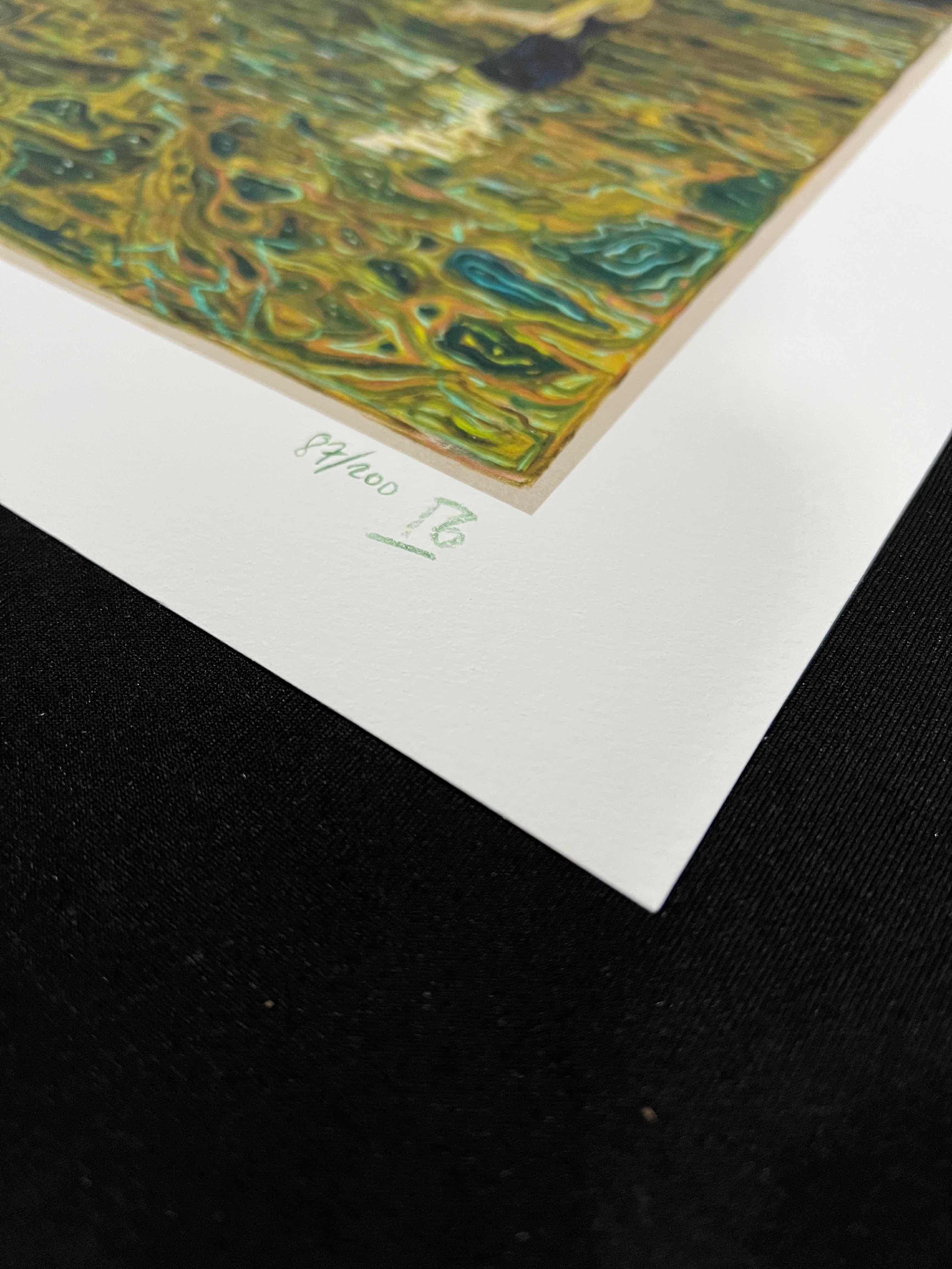 Nadador - Print de Billy Childish