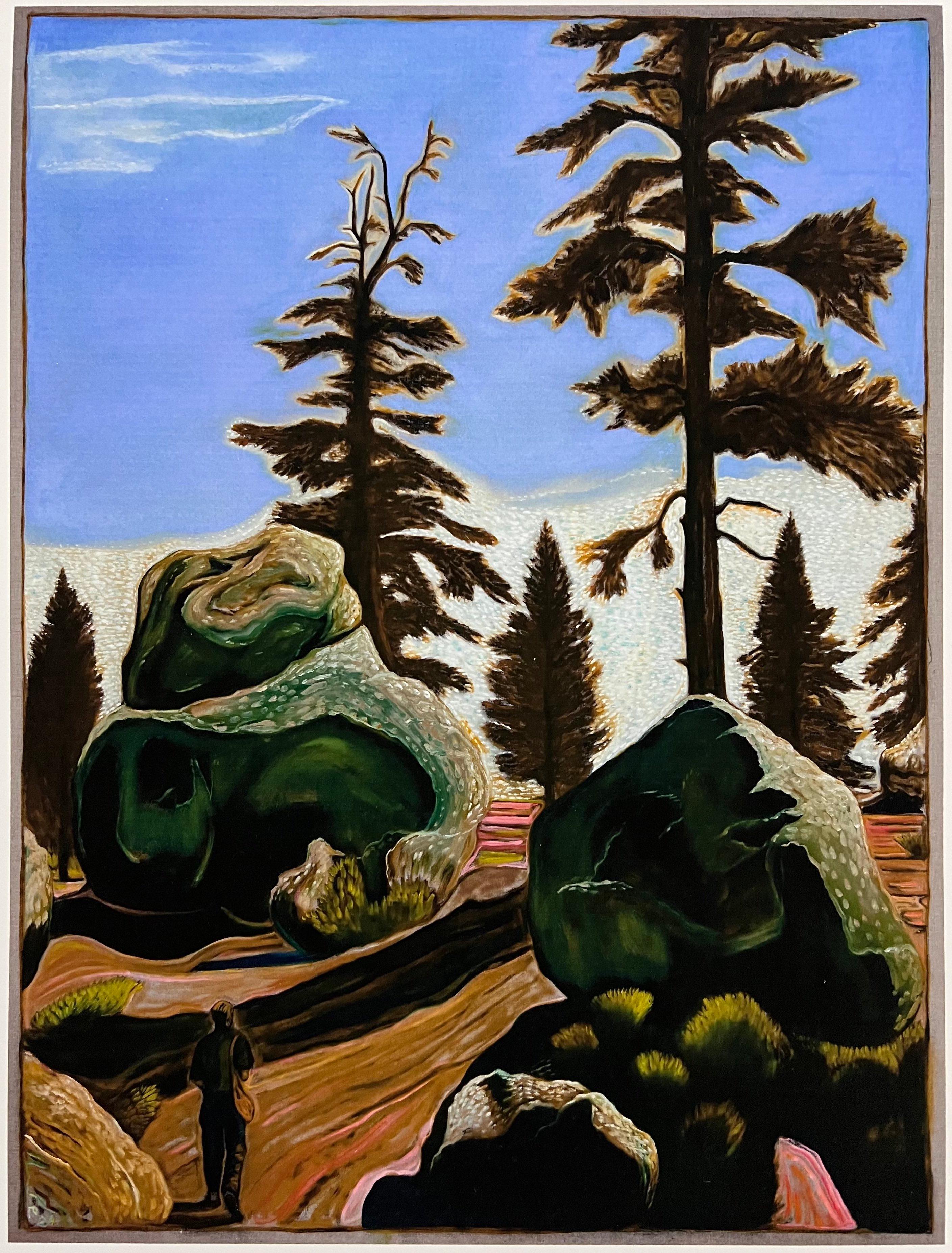 Figurative Print di Billy Childish - La creazione