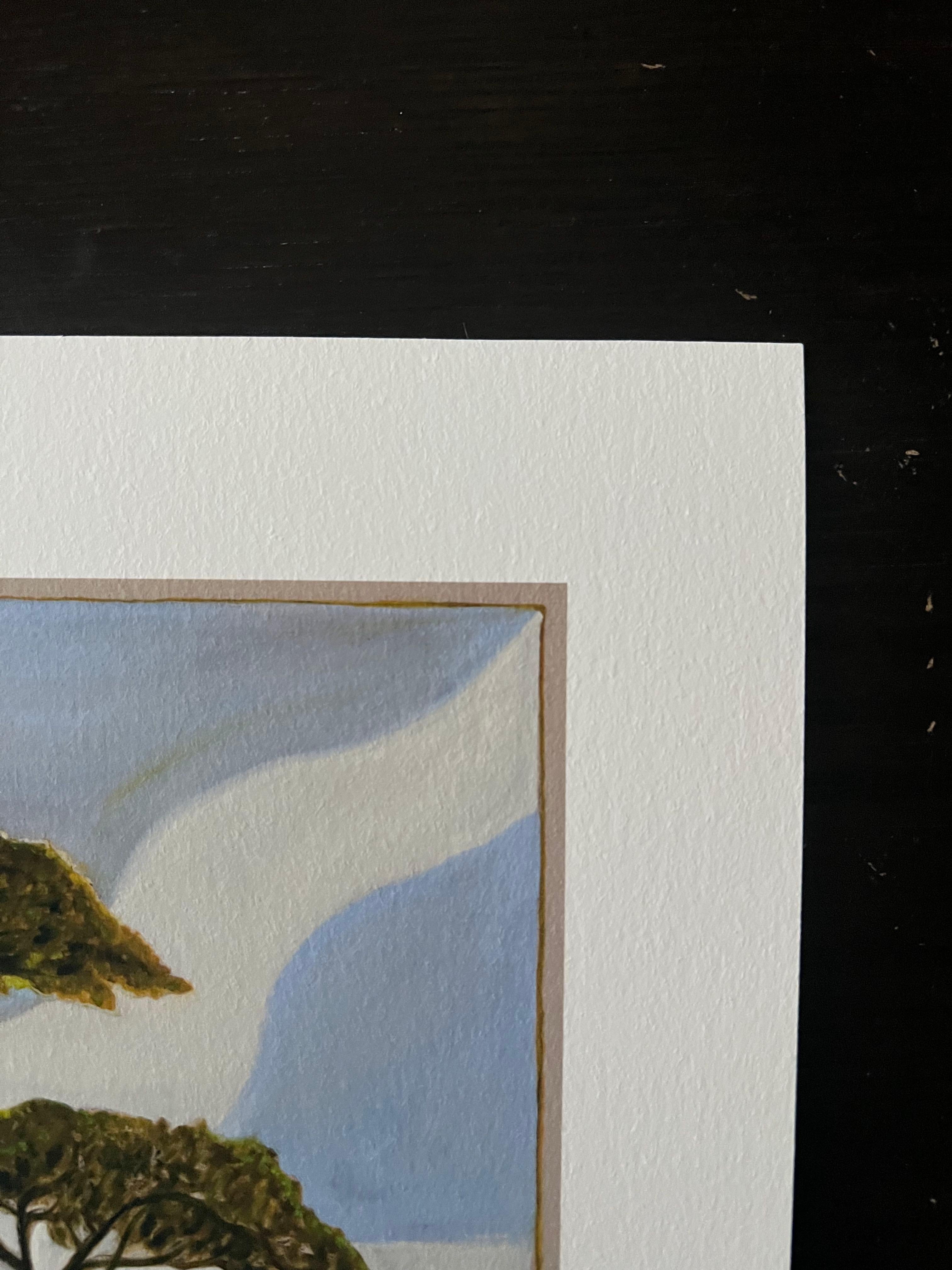 Árbol - Seattle - Landscape Print Gris de Billy Childish