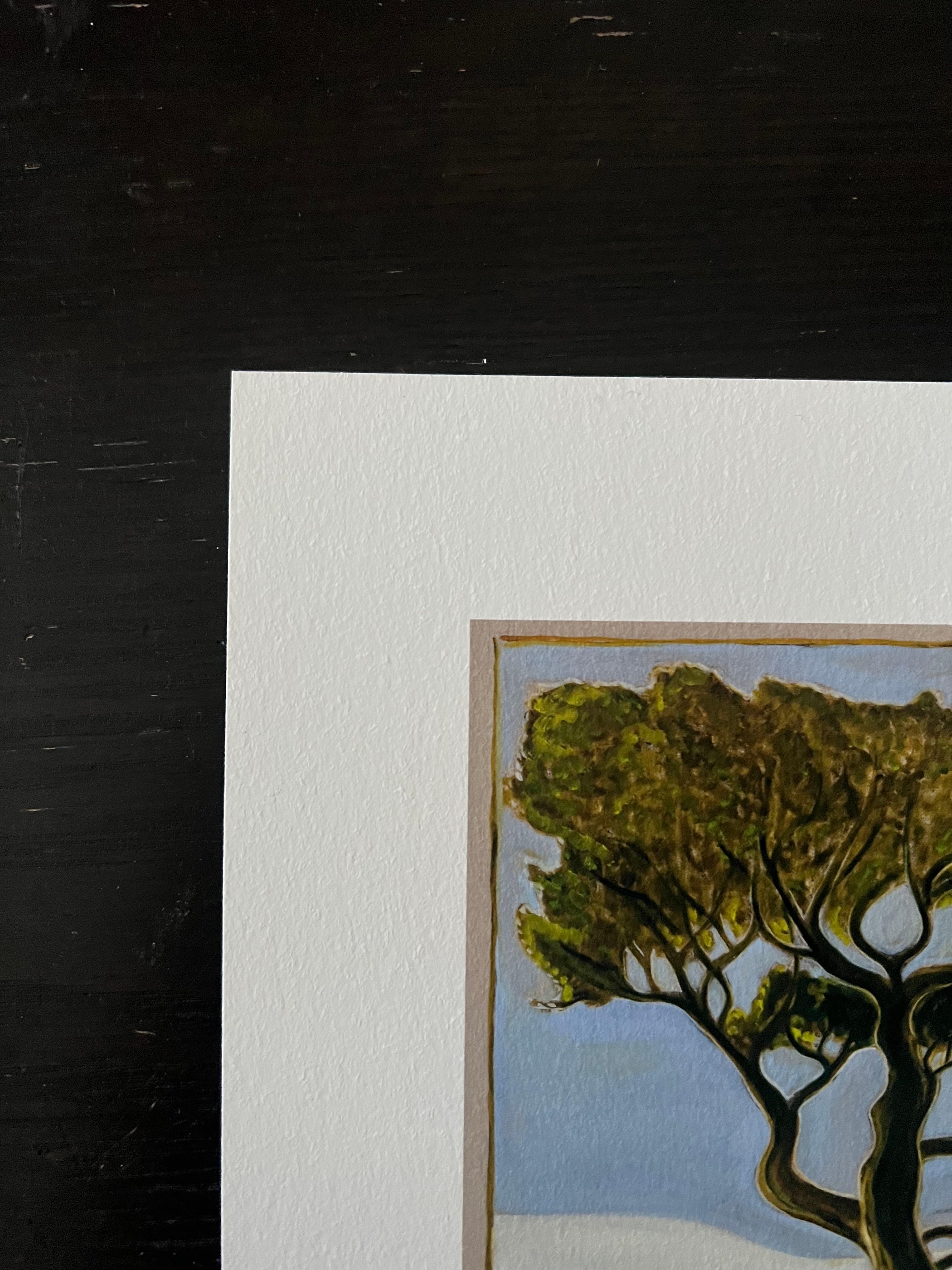 Billy Childish, 
Árbol - Seattle, 
38.3 x 30.5 cm, 
edición de 200, 2022
firmado y numerado a mano por el artista

Billy Childish es un prolífico artista, músico y escritor británico conocido por su estilo crudo y expresivo tanto en su arte visual