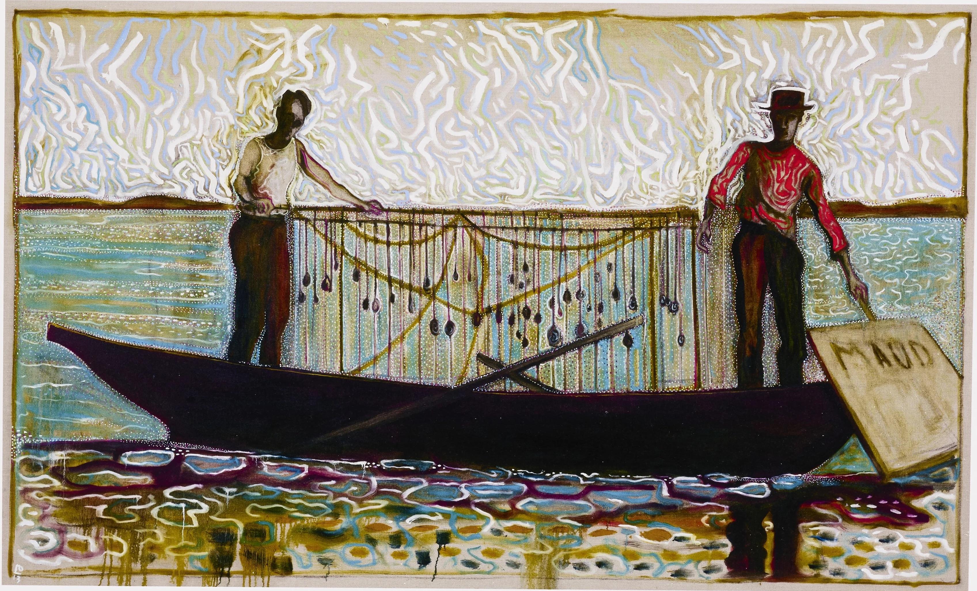 Billy Childish Figurative Print - Untitled 12