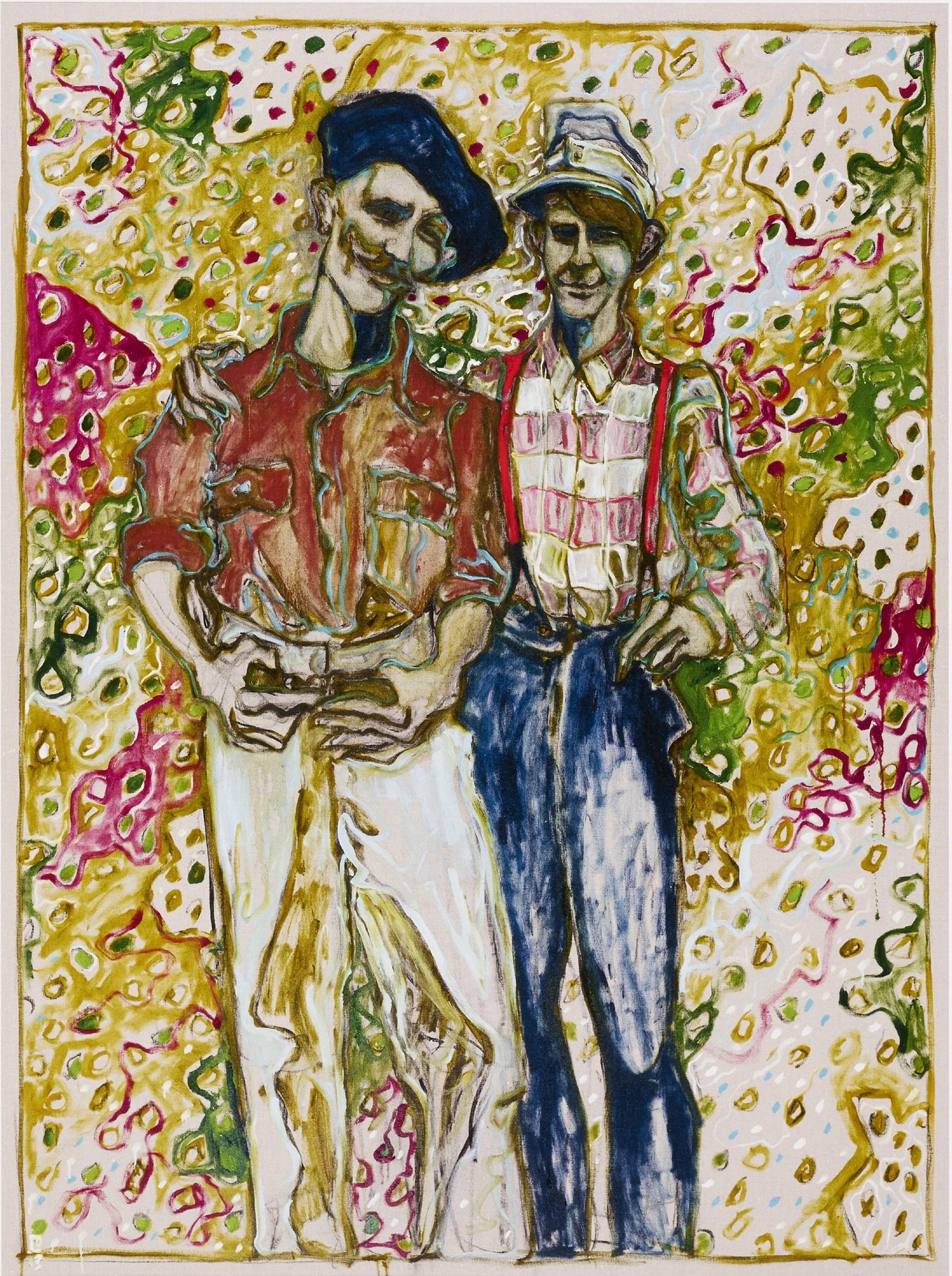 Billy Childish Figurative Print - Untitled