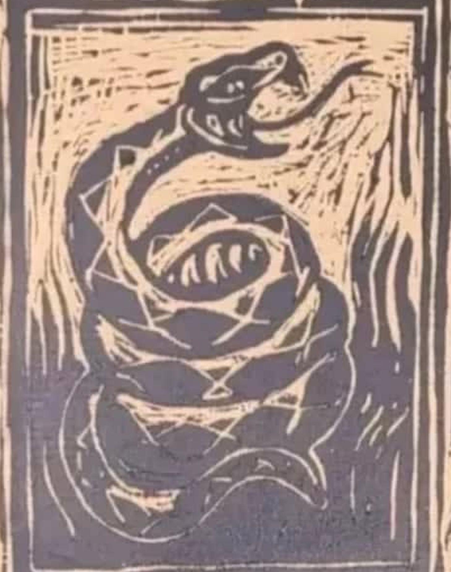 Vipers Tongue By Billy Childish For Sale 3