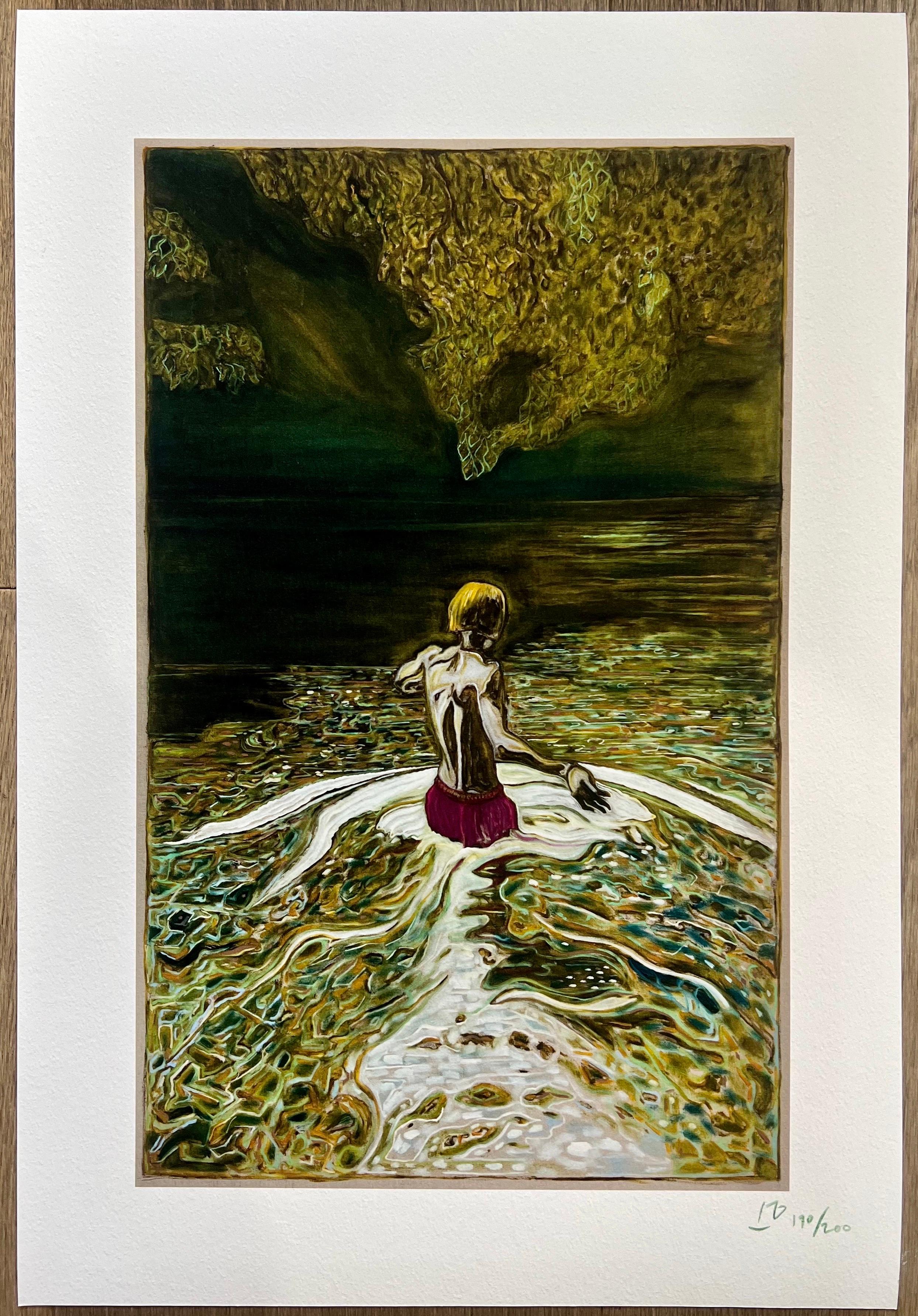Vadeando - Print de Billy Childish