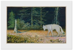 Weißer Wolf von Billy Childish