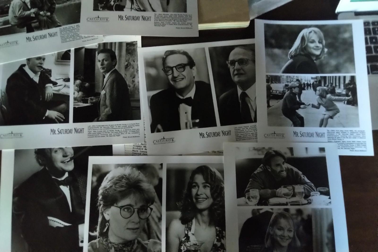 Increíble colección de guiones originales de Billy Crystal Mr. Saturday Night Etc. en venta 5