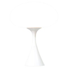 Billy Curry “Mushroom” Frosted Glass Table Lamp for Laurel