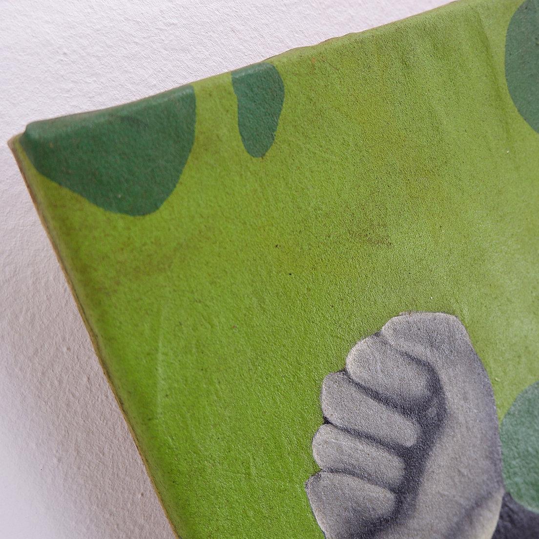 Billy Gubul'Art Zeitgenössische afrikanische Kunst - Acryl auf Stoff - 21. im Angebot 7