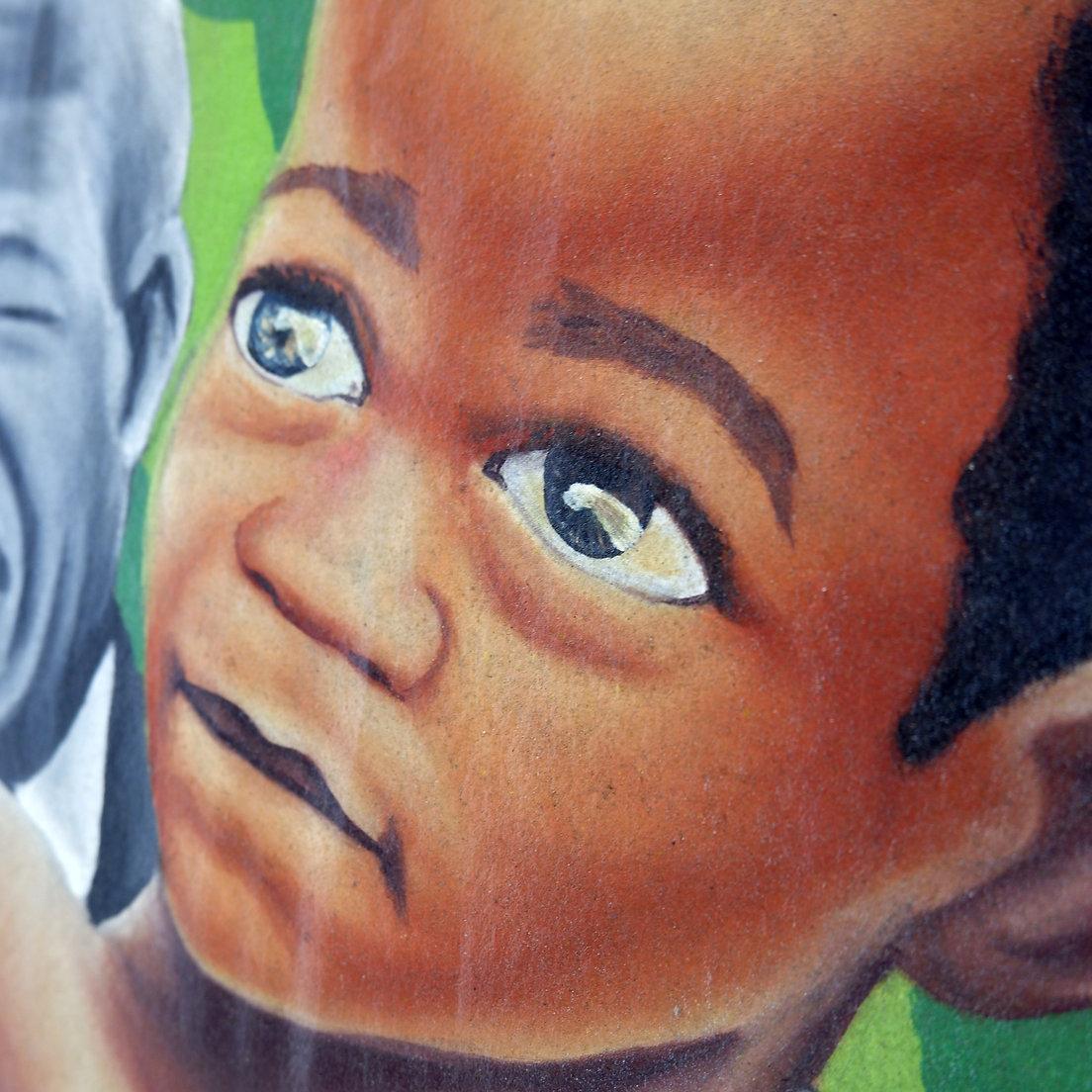Billy Gubul'Art Zeitgenössische afrikanische Kunst - Acryl auf Stoff - 21. im Angebot 2