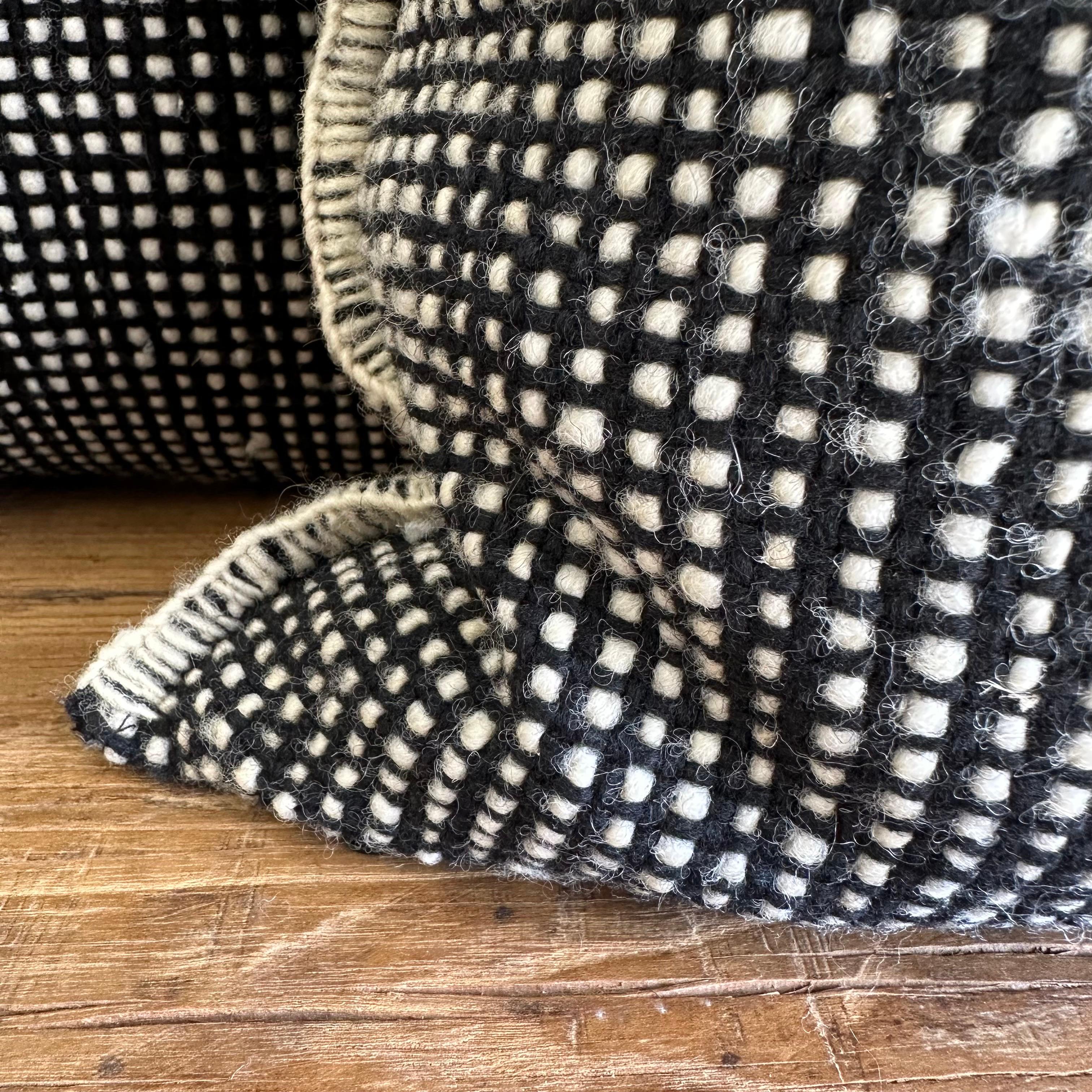 Billy Hand Made Wool Accent Pillow For Sale 2