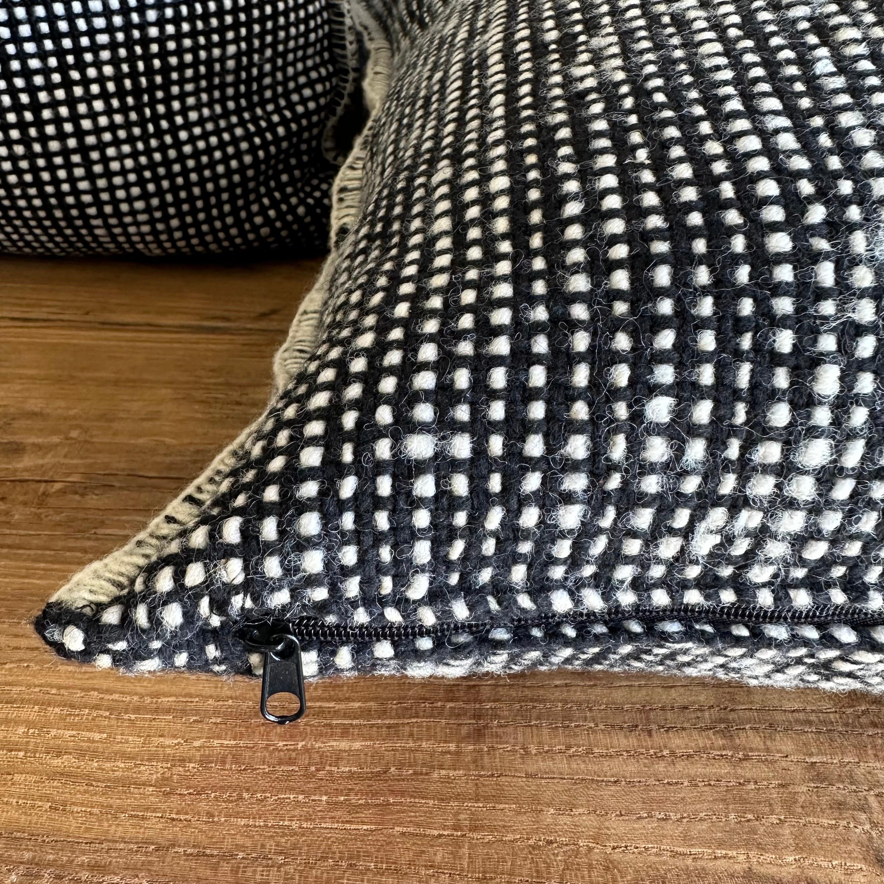 Billy Hand Made Wool Accent Pillow For Sale 3