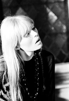 Nico during the filming of Andy Warhol's "**** (25-Hour Movie)"