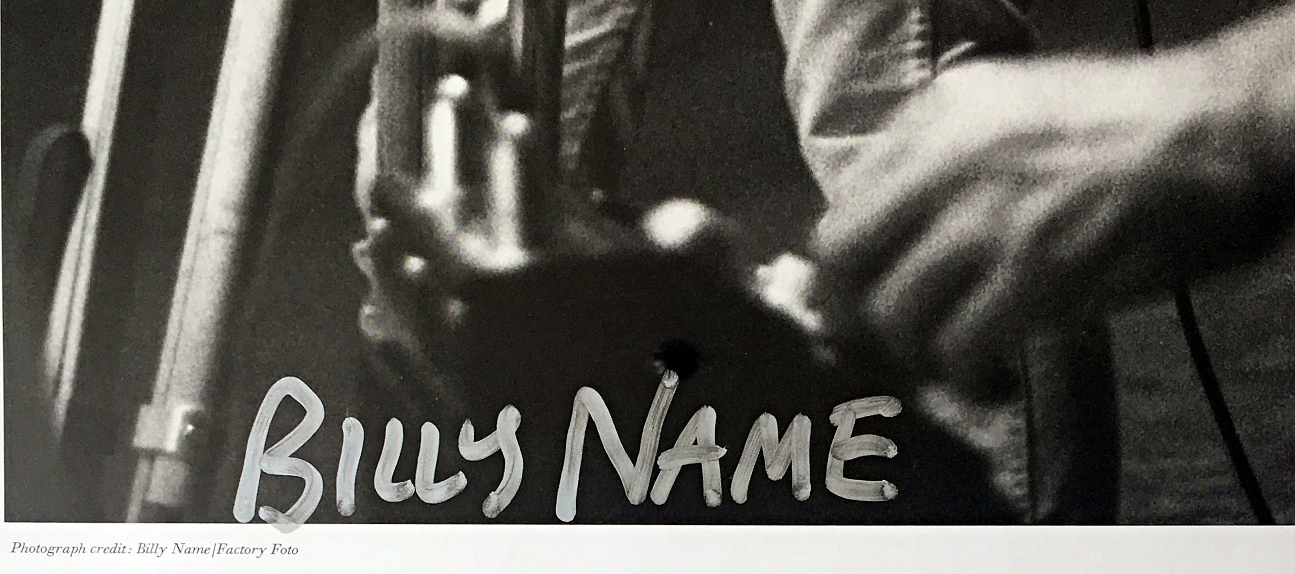 Películas de Andy Warhol, póster enmarcado del Museo Whitney (Firmado a mano por Billy Name) en venta 2