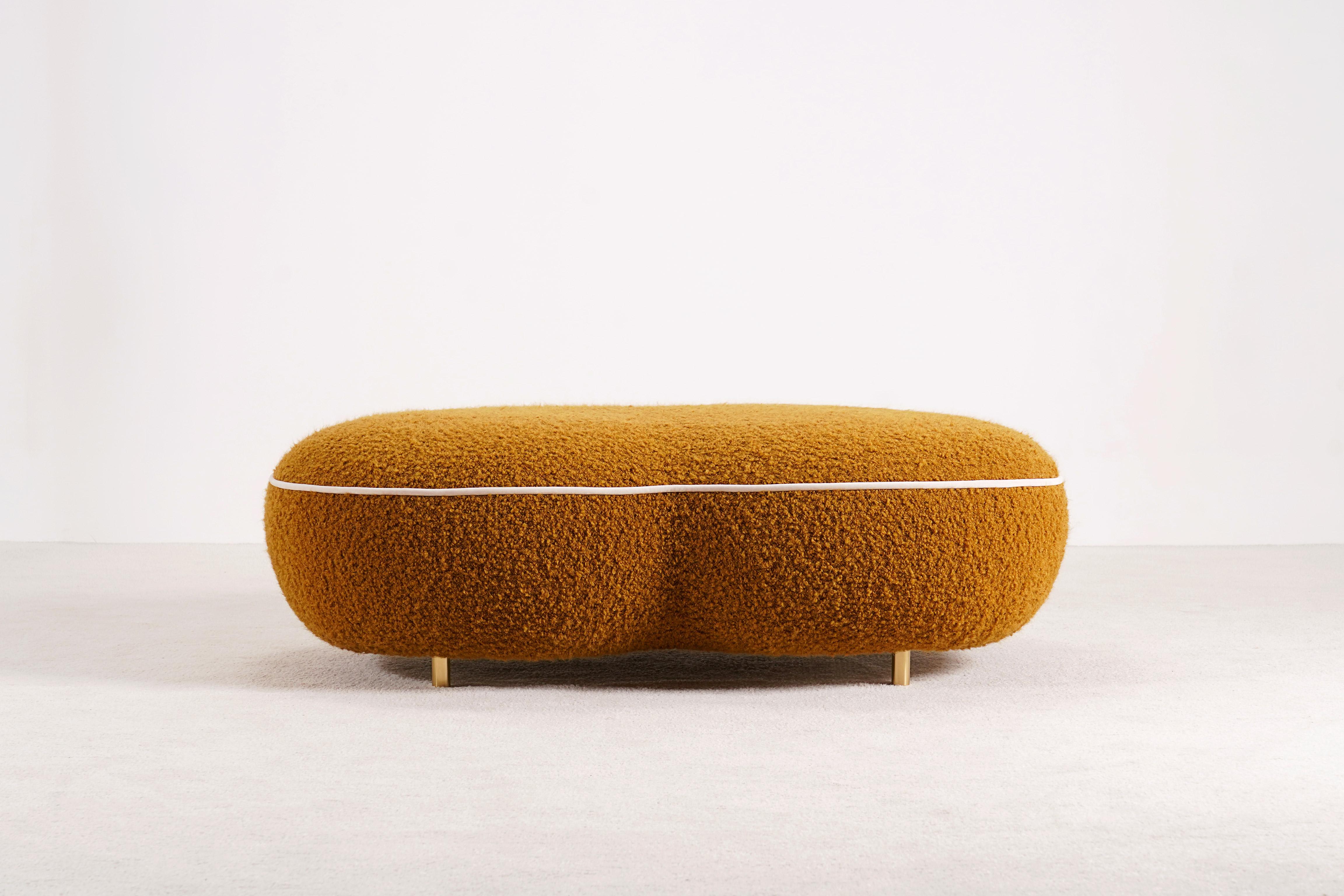 French Billy Ottoman by Proisy Studio For Sale