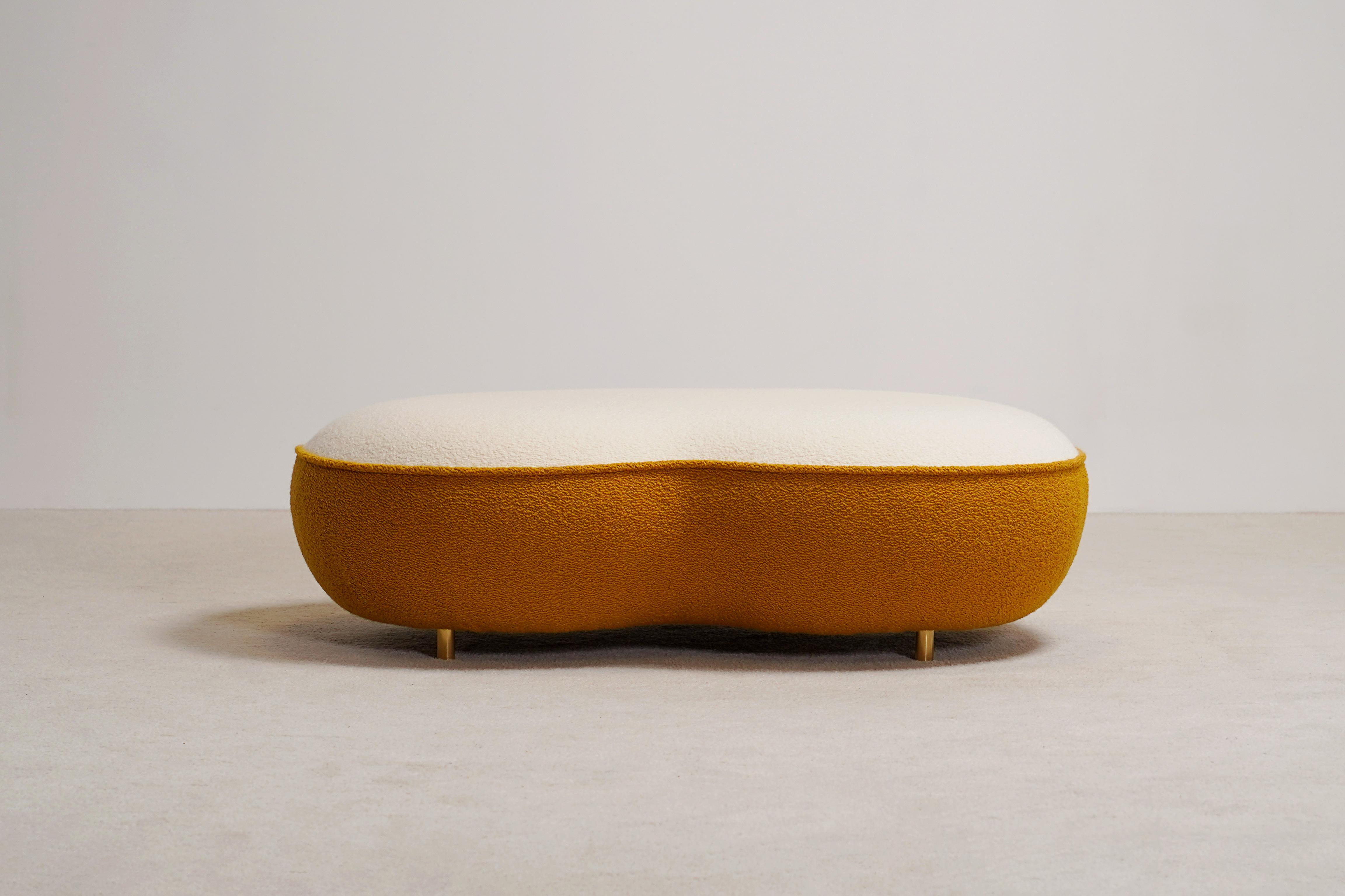 Fait main Pouf Billy par Proisy Studio en vente