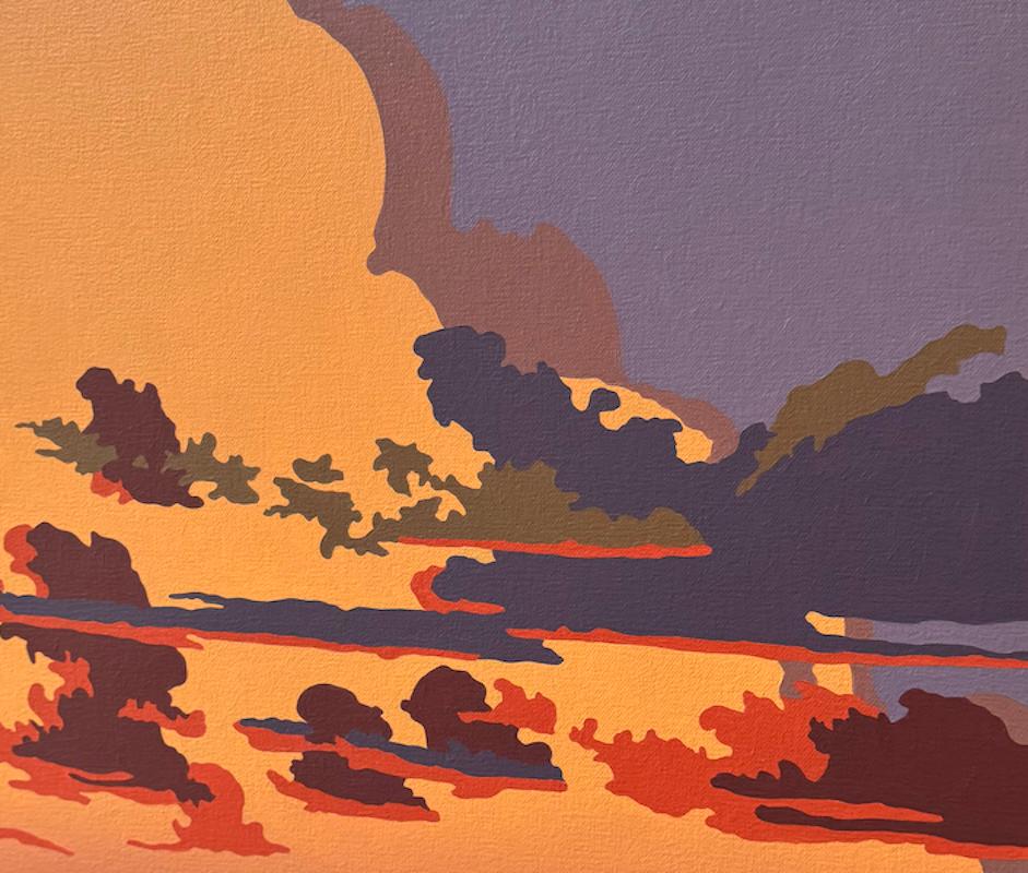 Buttes at Frye Canyon_Billy Schenck_Oil/Canvas_ Portrait/Text/Pop Western 5
