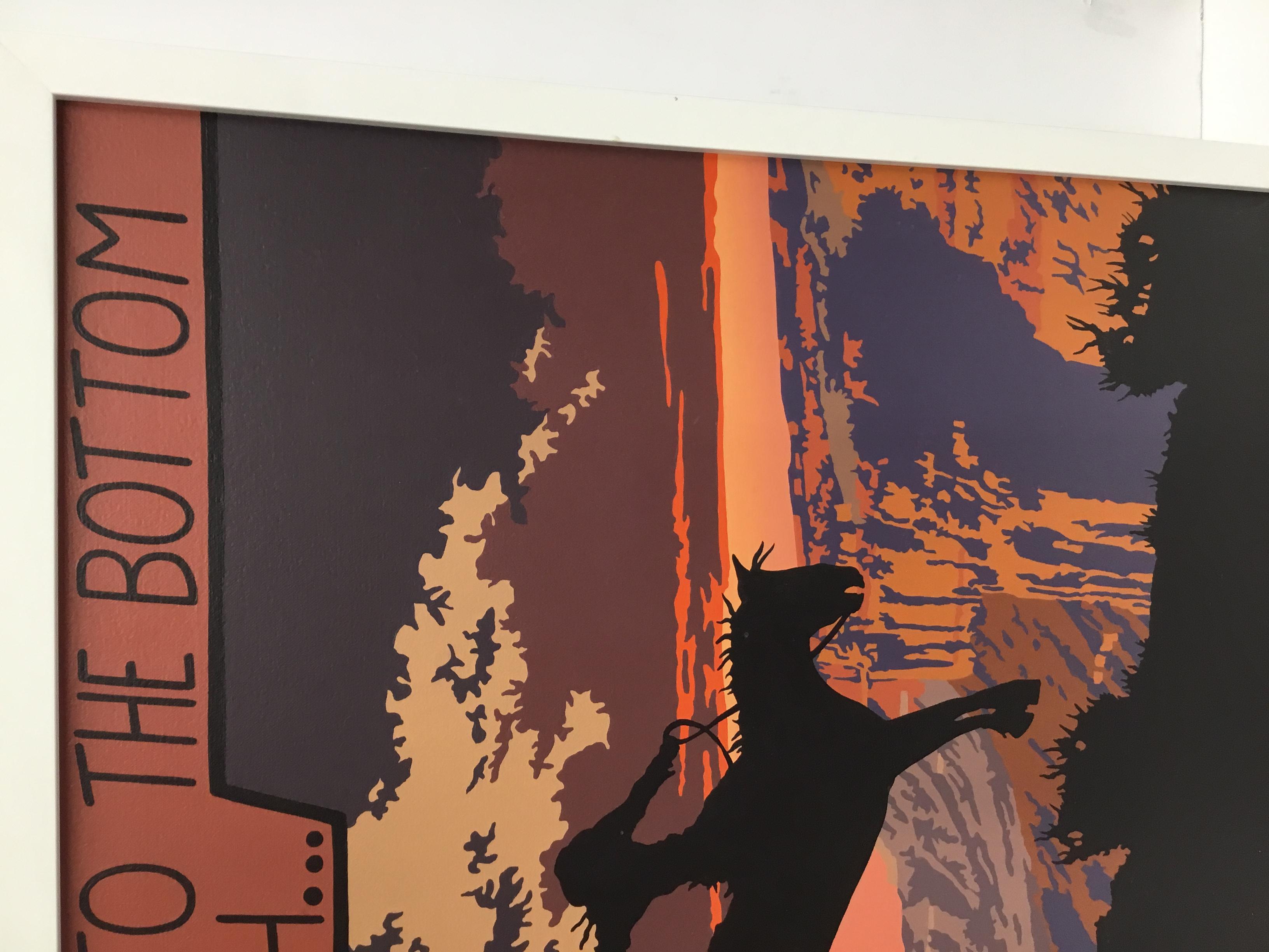 Tra i creatori del movimento pop art occidentale, Billy Schenck incorpora le tecniche del fotorealismo con la sensibilità della pop art per esaltare e prendere in giro le immagini del West. Schenck è noto per l'utilizzo di immagini cinematografiche