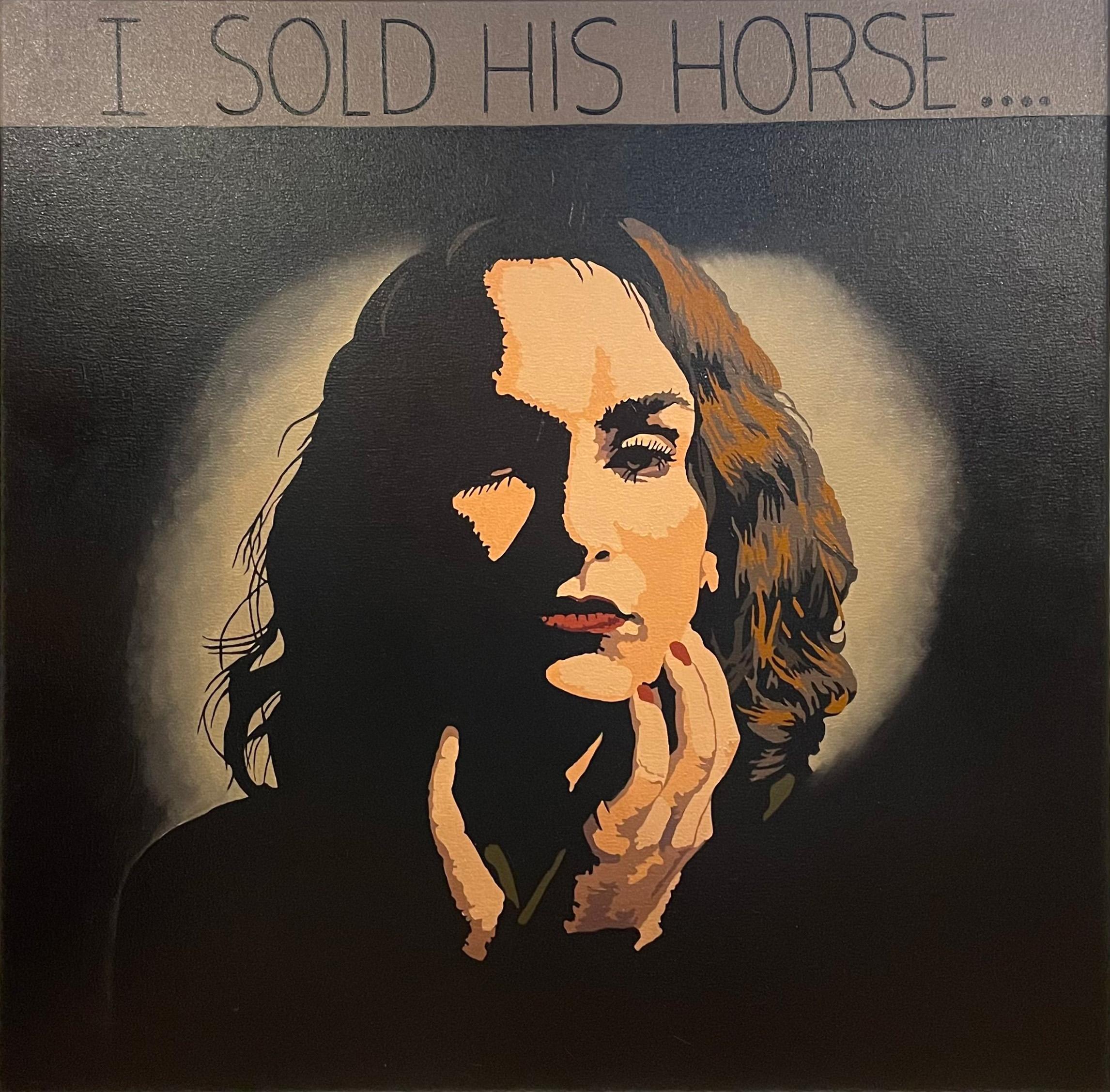 I Sold His Horse - Painting by Billy Schenck
