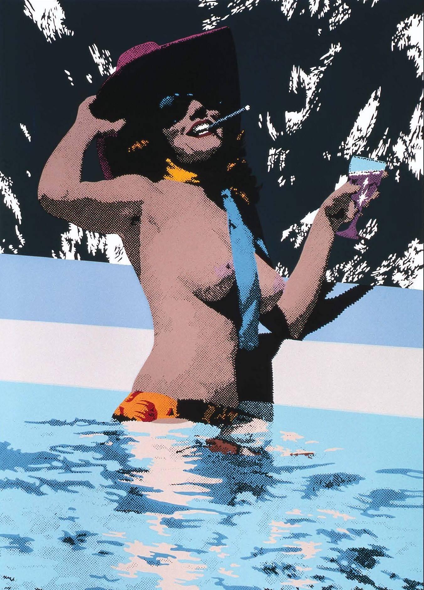Billy Schenck Nude Print - My Summer Vacation