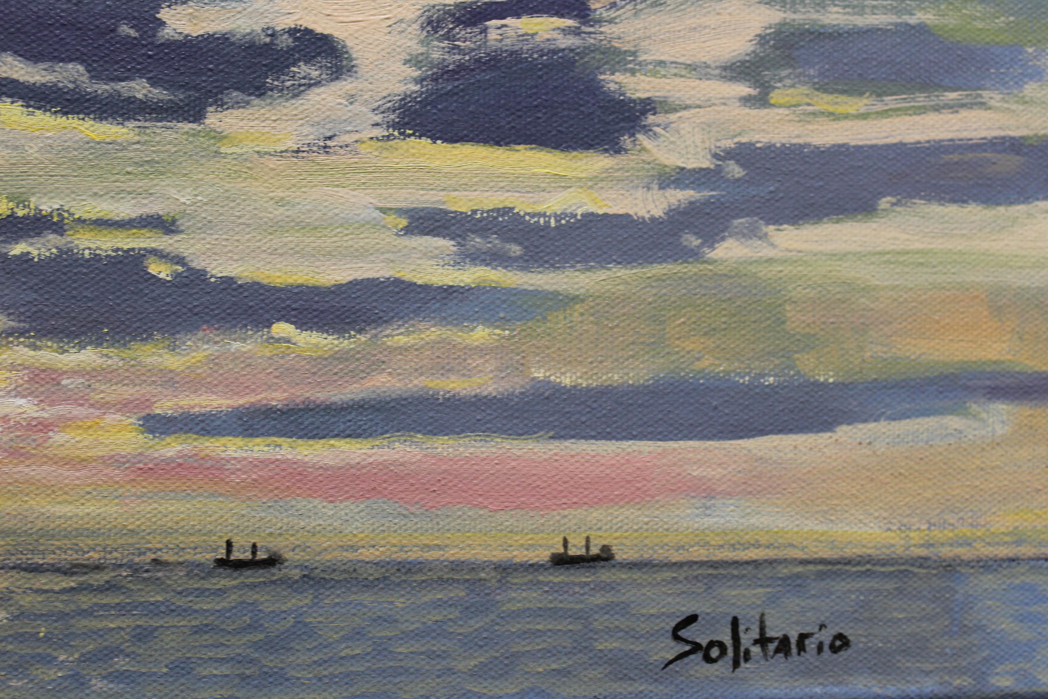 Sonnenuntergang aus dem Pelikan im Angebot 1
