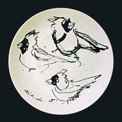 Set von 4 Kardinaltellern