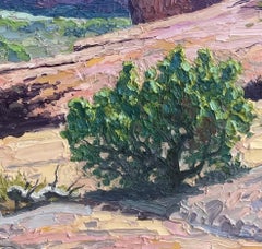 "Above the Junction, Canyon de Chelly" By Billyo O'Donnell, Oil Landscape
