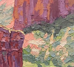 "Colorful Valley, Canyon de Chelly" By Billyo O'Donnell, Oil Landscape