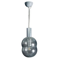 Bilobo Glass Pendant for Flos by Afra & Tobia Scarpa Italy 1960s