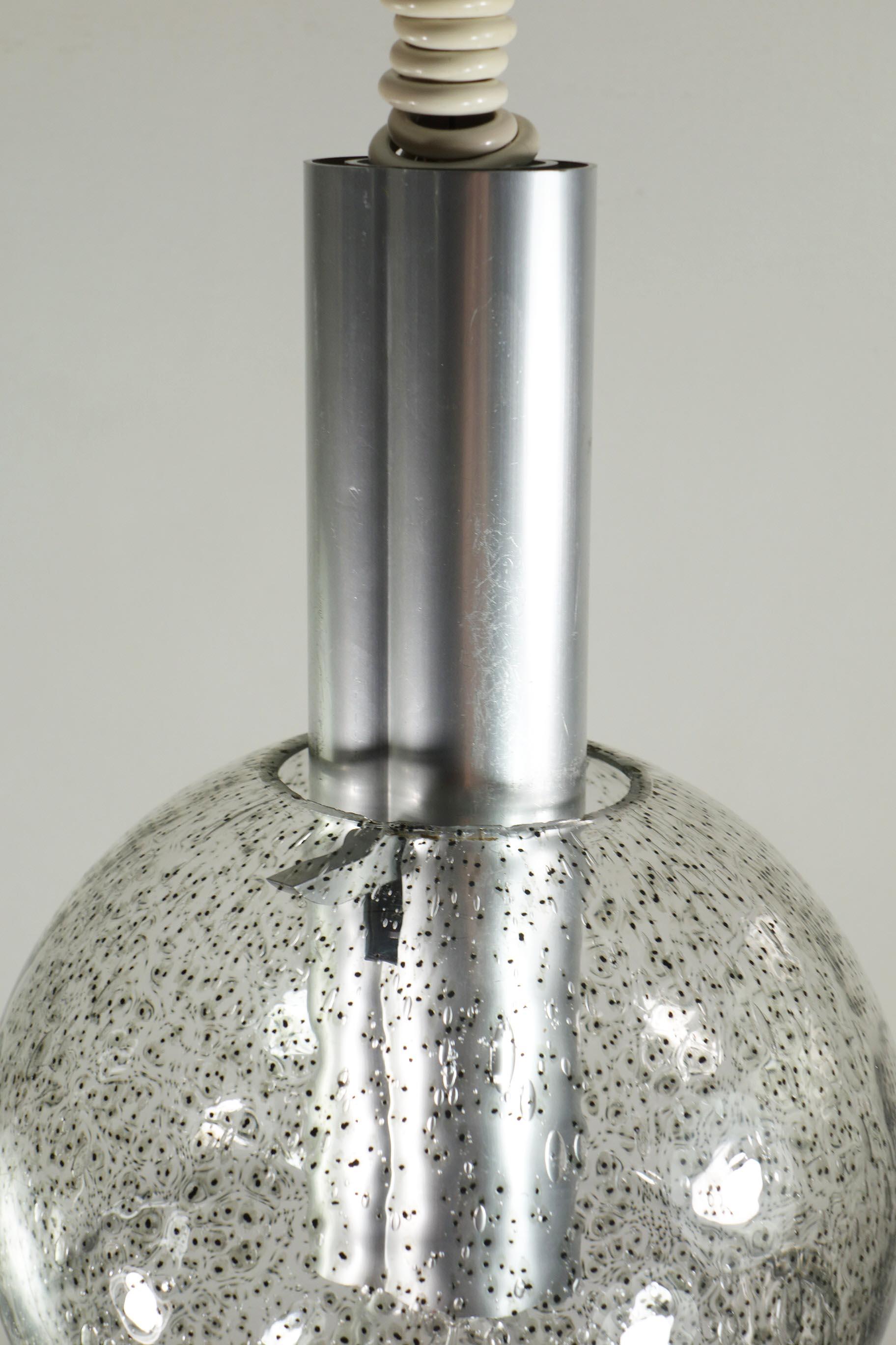 Italiano Tobia Scarpa per Flos Lampada da soffitto in vetro di design italiano 1960 in vendita