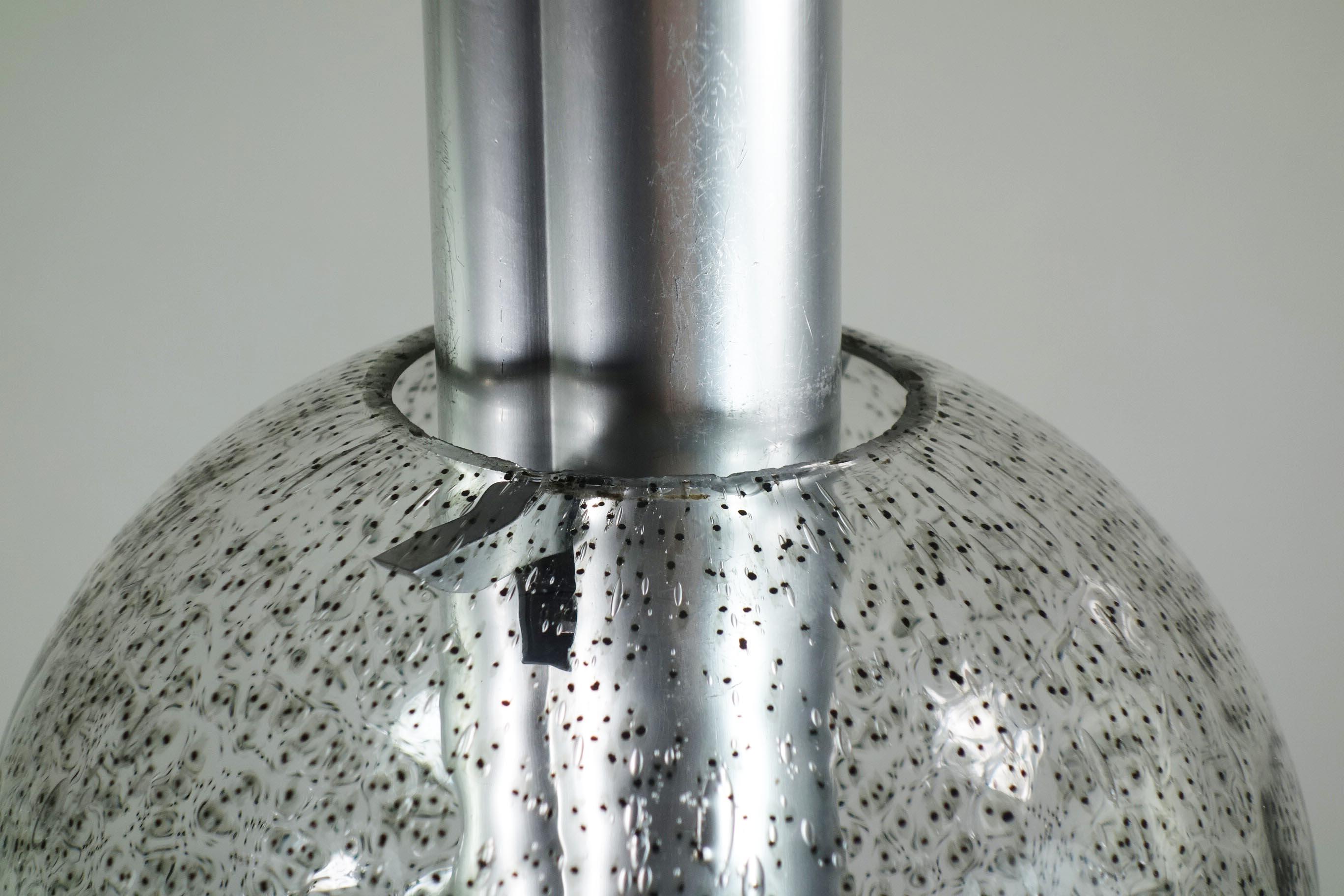 Tobia Scarpa per Flos Lampada da soffitto in vetro di design italiano 1960 In condizioni buone in vendita a Brescia, IT