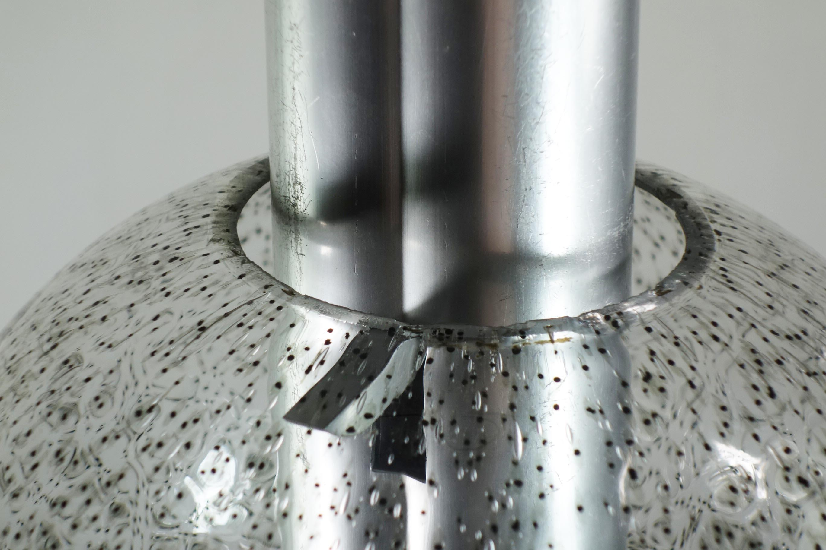 Tobia Scarpa per Flos Lampada da soffitto in vetro di design italiano 1960 in vendita 1