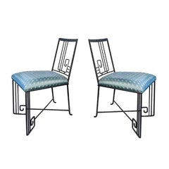 ‘Biltmore’ Wrought Iron Chair Marina McDonald Jazz Furniture Art Deco