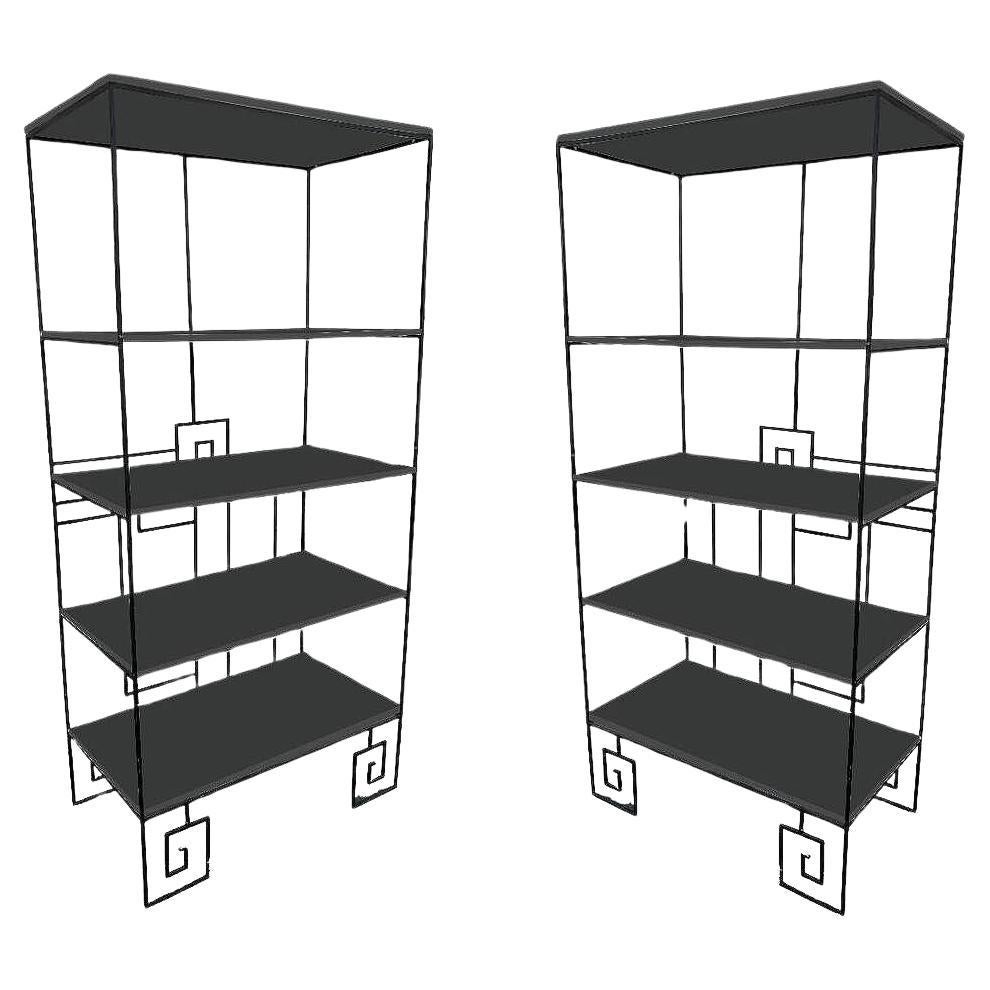 Estantería de hierro forjado "Biltmore" de Marina McDonald para Jazz Furniture en venta
