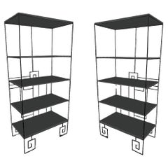 Estantería de hierro forjado "Biltmore" de Marina McDonald para Jazz Furniture
