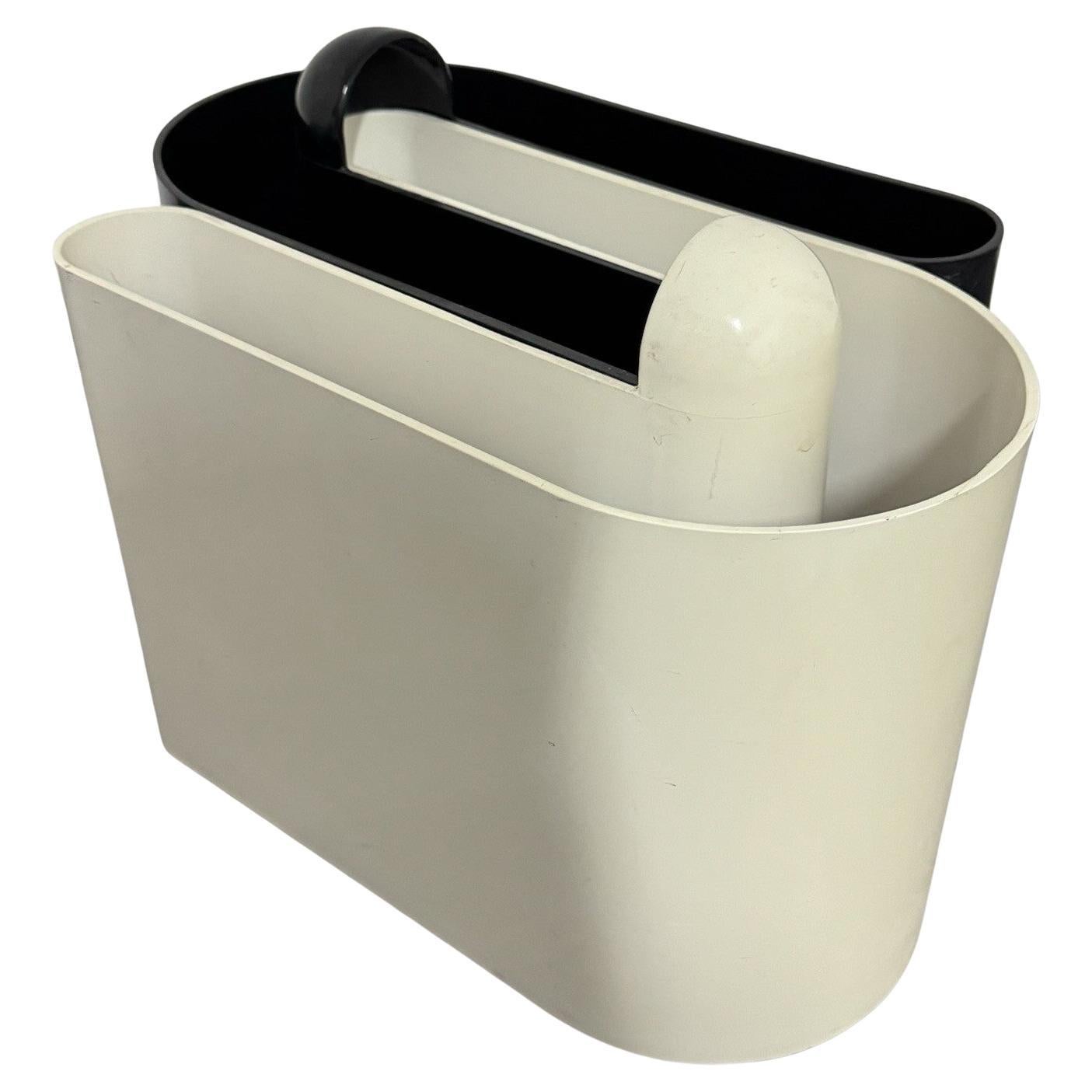 Bilumen Portariviste Bianco/Nero Rodolfo Bonetto Design 1960’s