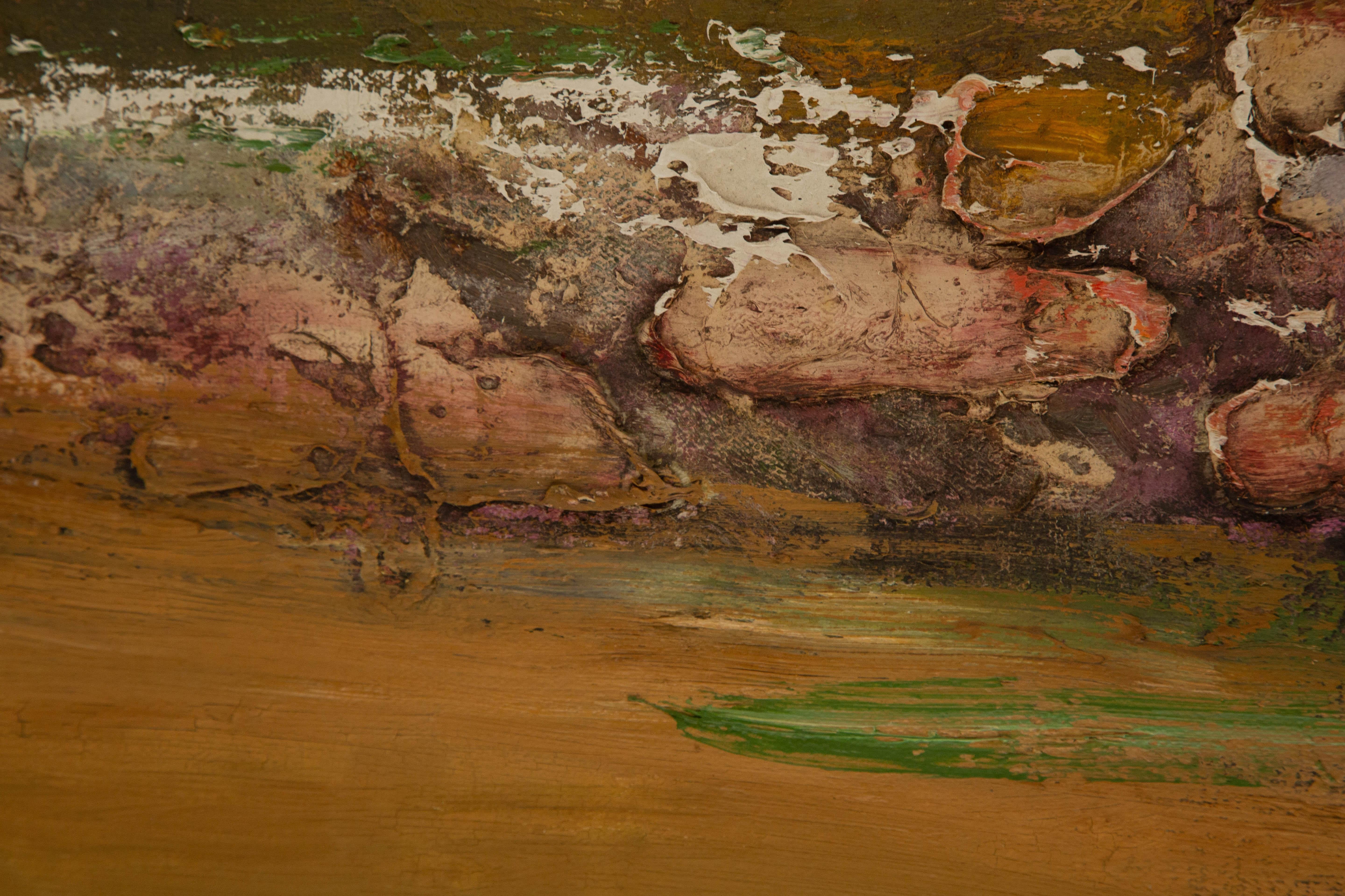 Bin Zhu Abstrakt Original Öl auf Leinwand 